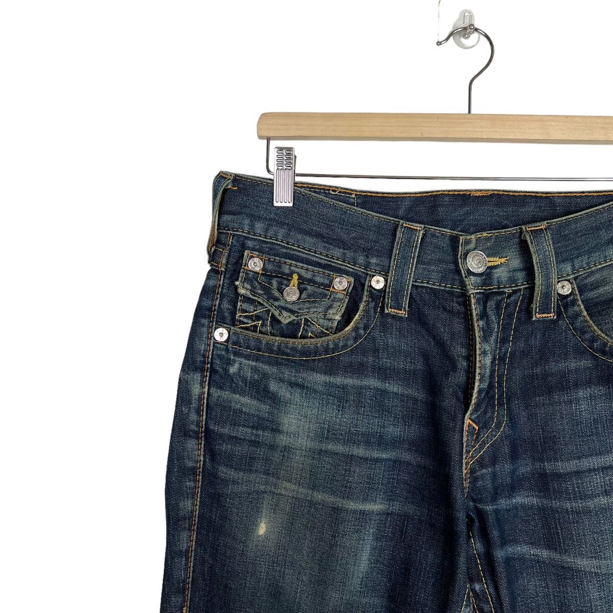 True Religion 🔥 TRUE RELIGION DENIM JEANS MADE IN USA Size US 33 - 6 Thumbnail