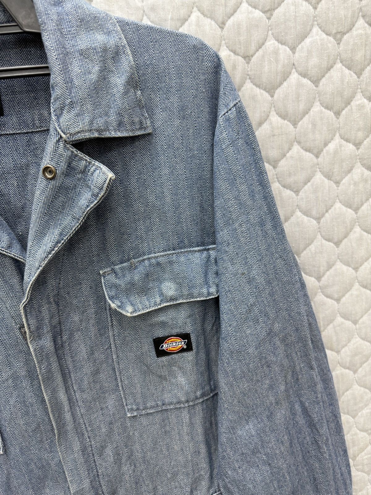 Dickies 🔥🔥🔥STEALS DICKIES DENIM COVERALL Size US 37 - 7 Thumbnail