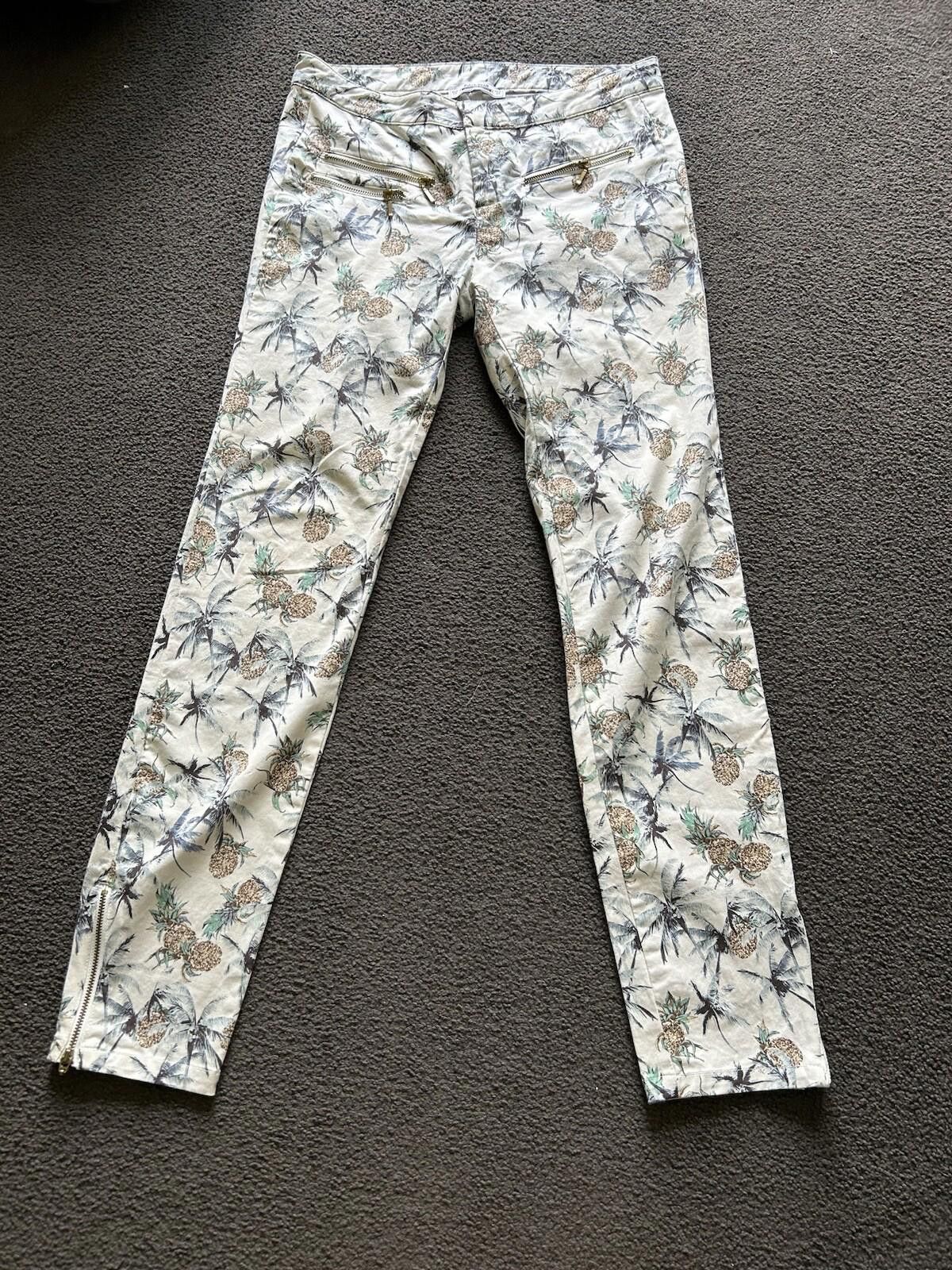 Designer Pull & Bear Skinny High Waist Capri - Sz EUR 38 Mex 28 AU M Size 32" / US 10 / IT 46 - 1 Thumbnail