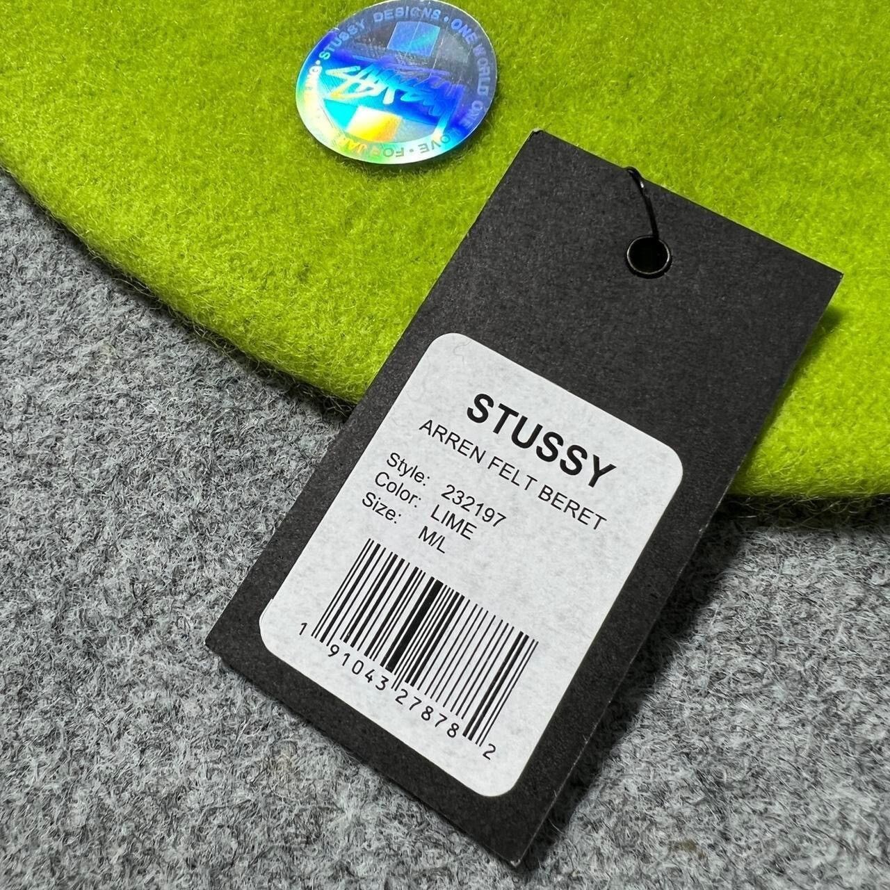 Stussy STUSSY ARREN FELT BERET HAT Size ONE SIZE - 3 Thumbnail