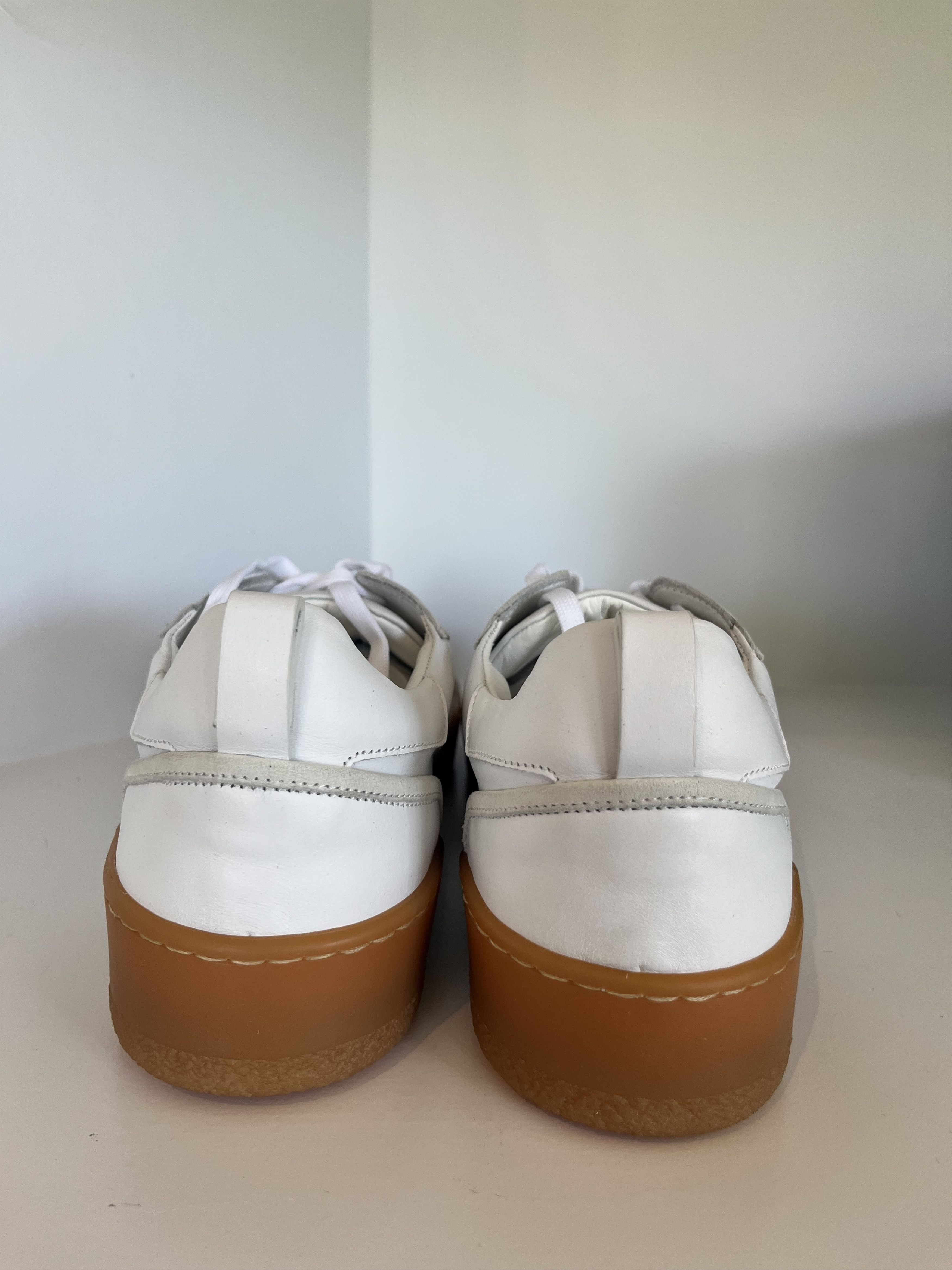 Buscemi Nubuck White Leather Sneaker Size US 9 / EU 42 - 4 Thumbnail