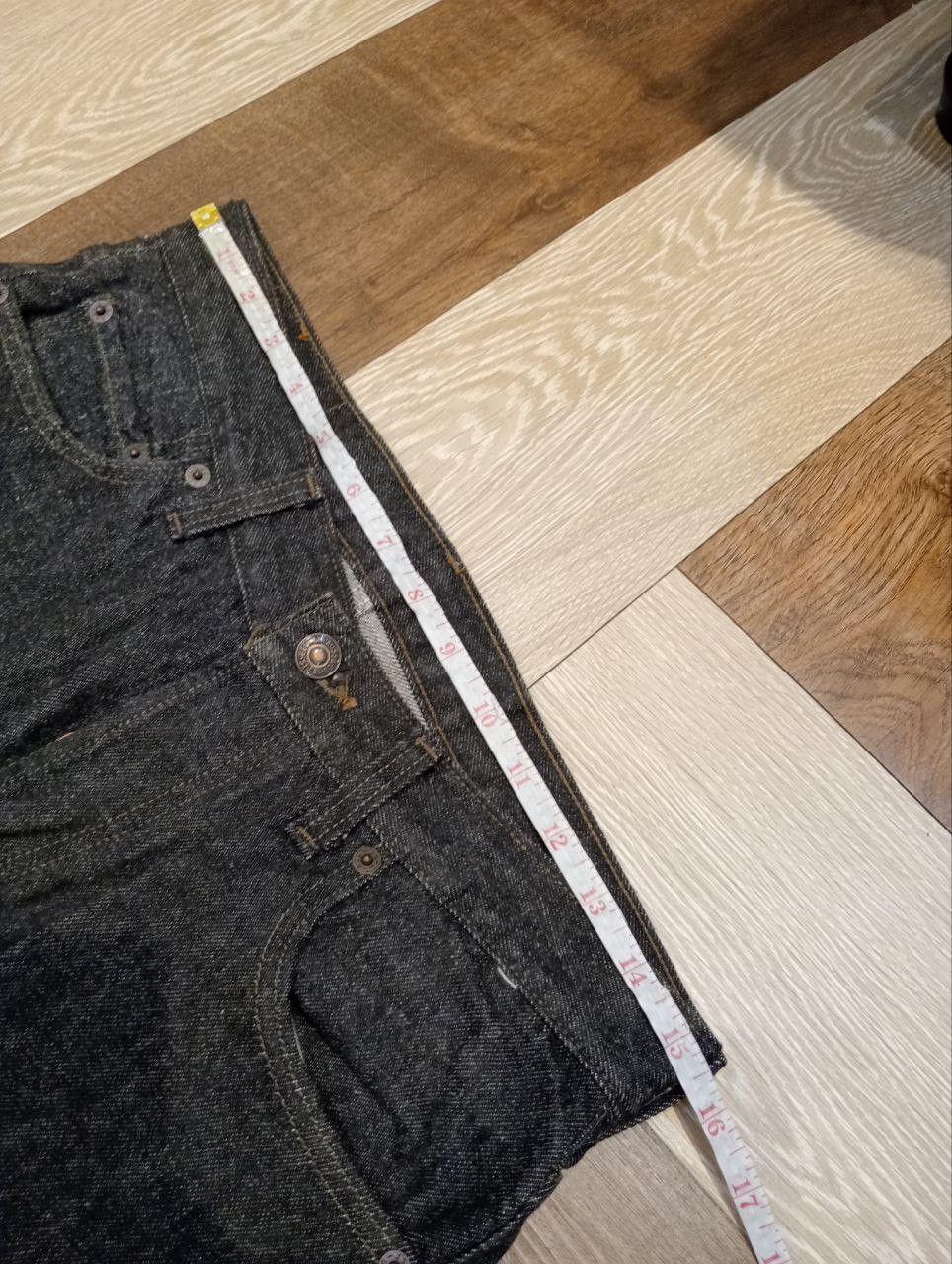 Levi's LEVI'S VINTAGE 501 BLACK DENIM PANTS Size US 30 / EU 46 - 17 Thumbnail