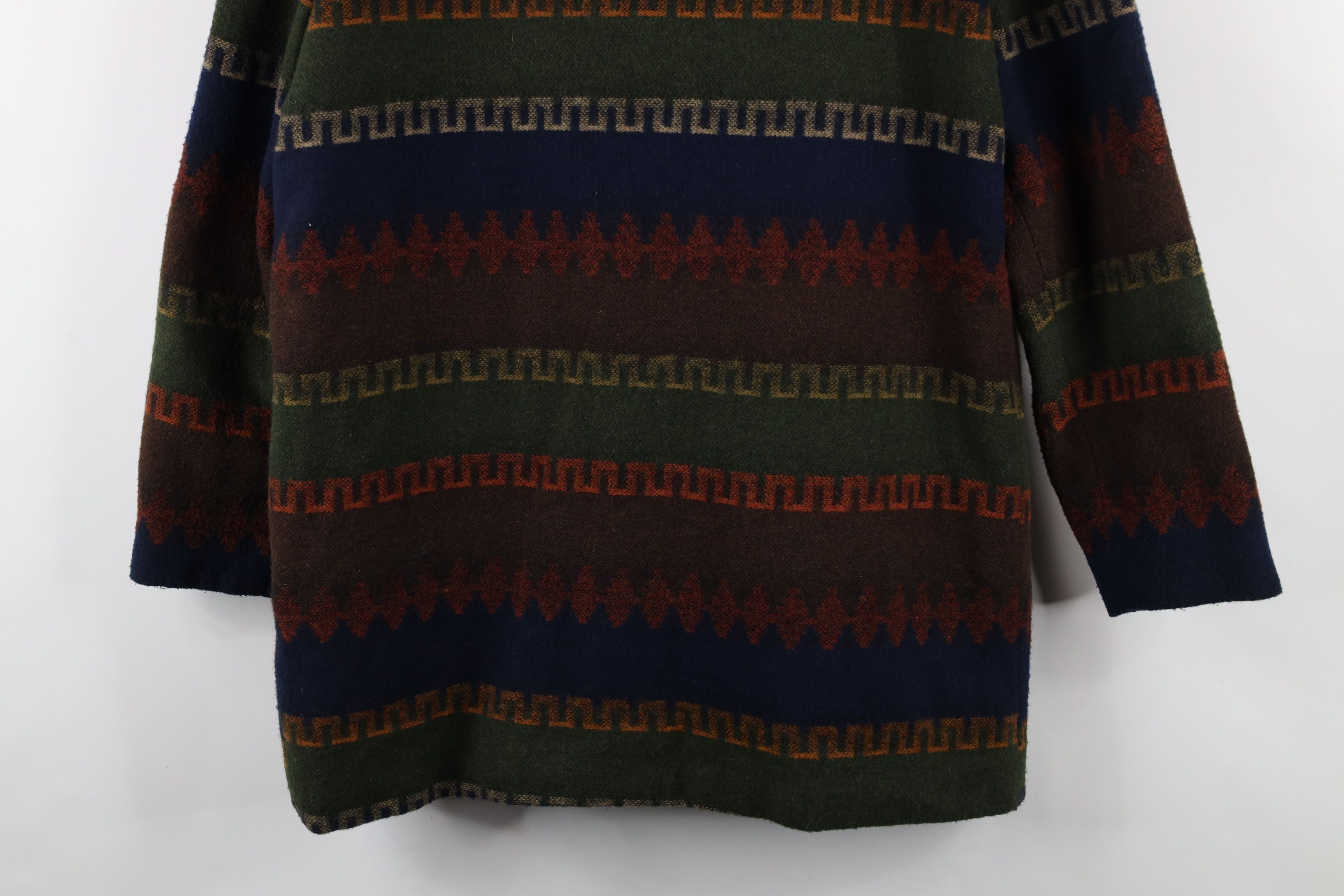 Vintage Vintage 90s Streetwear Rainbow Southwestern Blazer Jacket Size L / US 10 / IT 46 - 13 Thumbnail