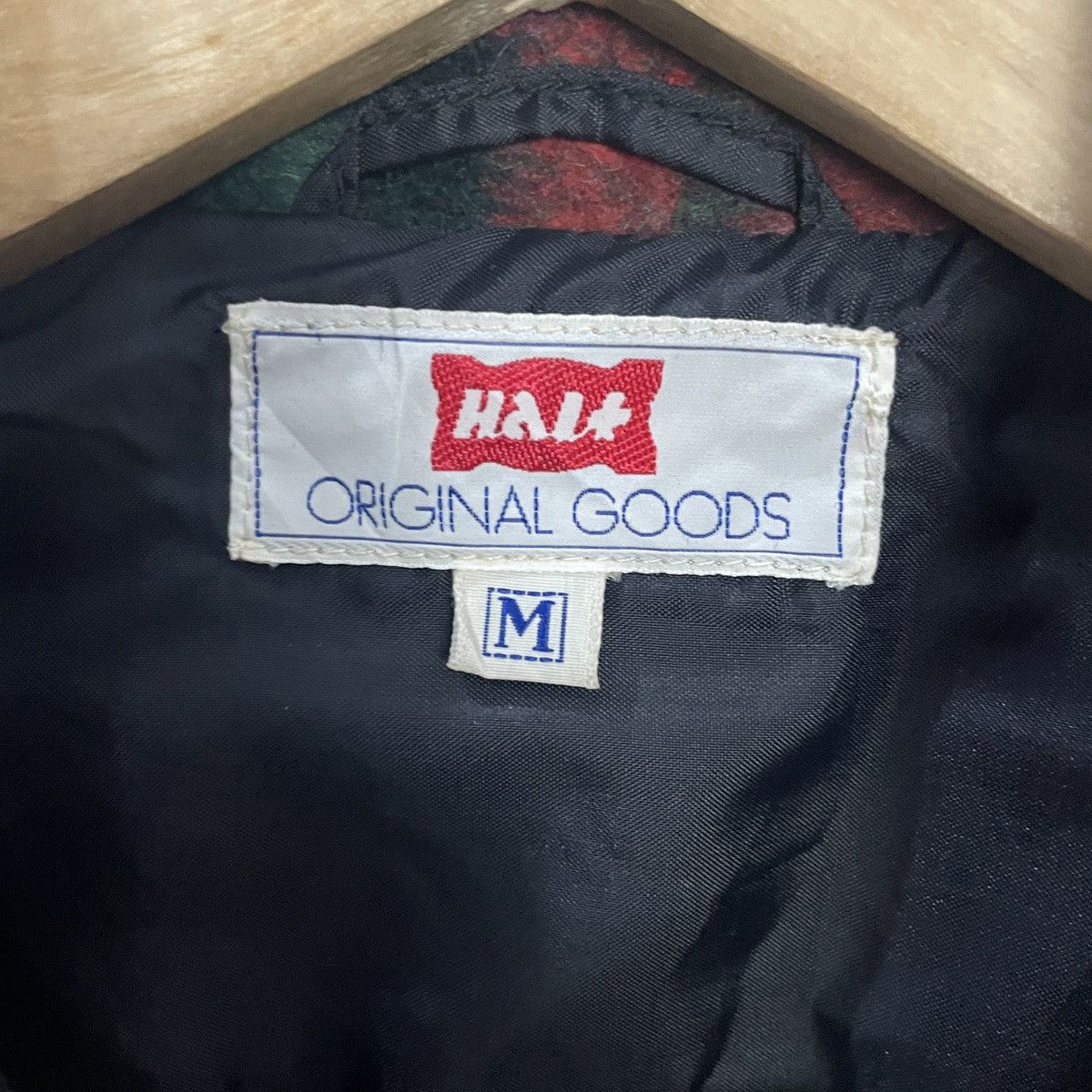 Japanese Brand Vintage Halt Wool Chekered Jacket Size US M / EU 48-50 / 2 - 5 Thumbnail