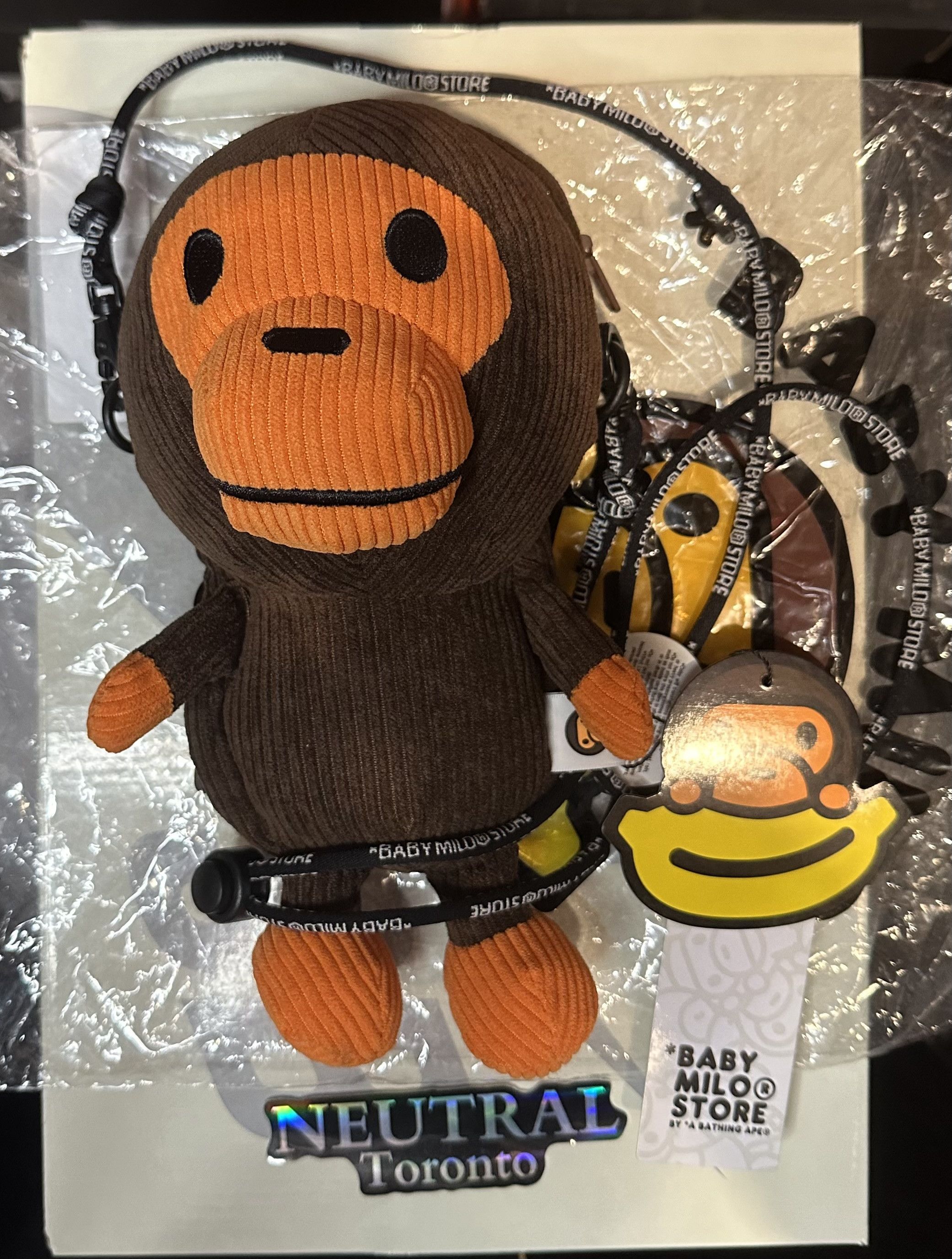 Bape Bape Baby Milo Phone Pouch Corduroy Size ONE SIZE - 4 Thumbnail