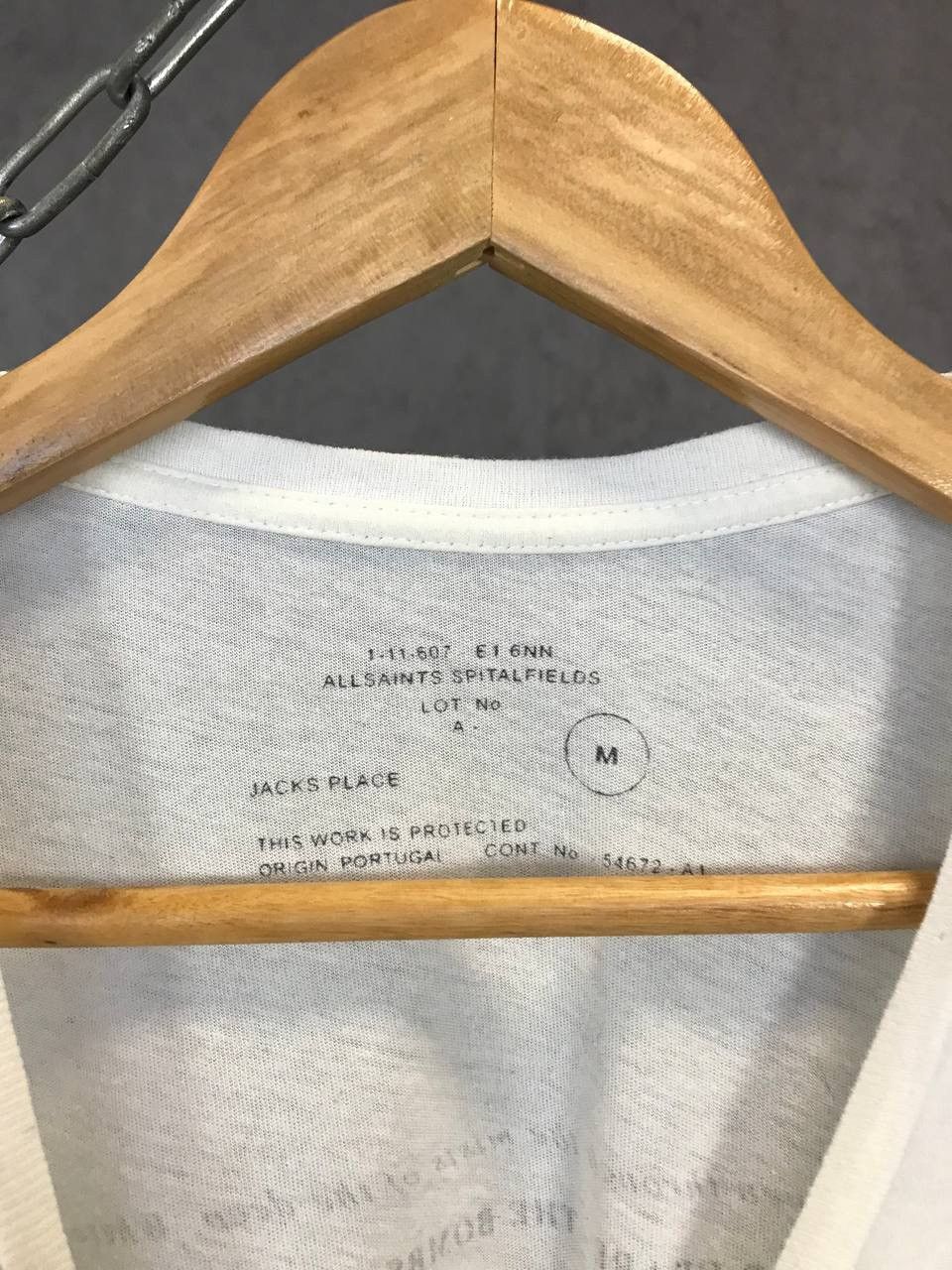 Allsaints × Vintage Allsaints vintage art overprinted tee Size US M / EU 48-50 / 2 - 6 Thumbnail