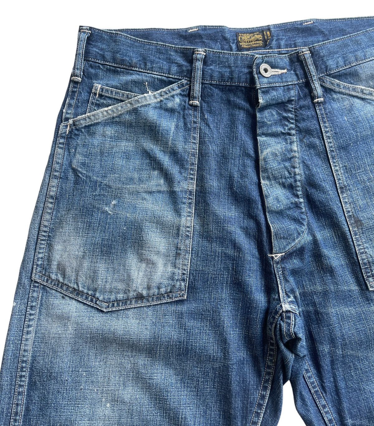 Japanese Brand Cootie Productions Baker Denim Size US 33 - 8 Thumbnail