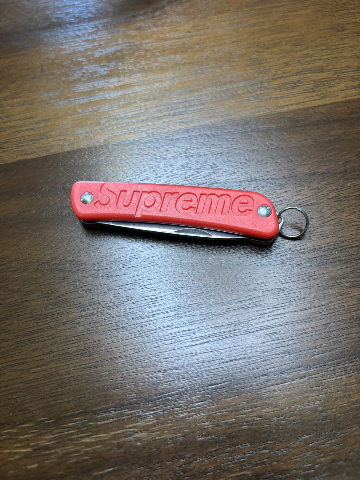 Supreme Supreme Böker Glow-in-the-Dark Keychain Knife ‘red’ Size ONE SIZE - 3 Thumbnail