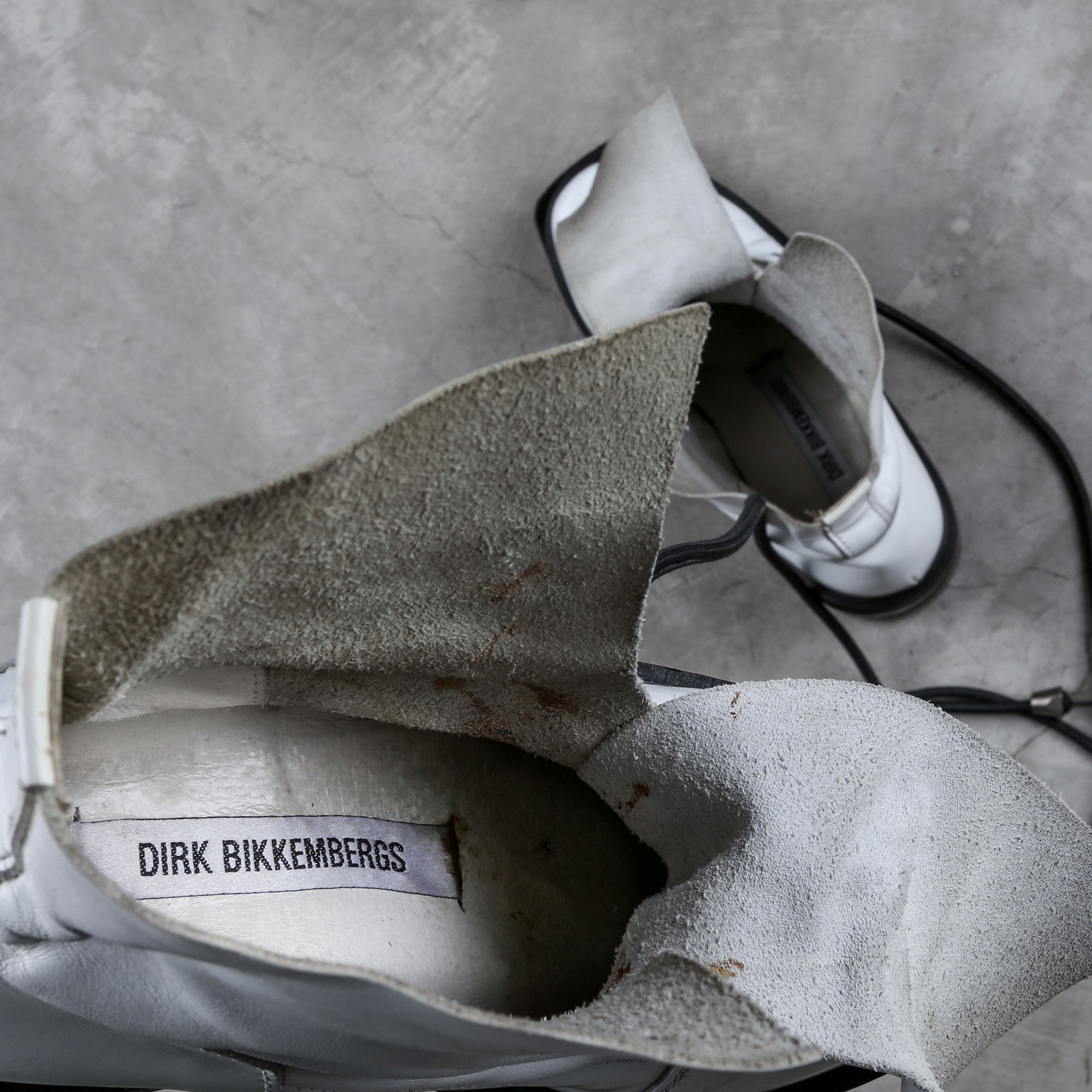 Dirk Bikkembergs Dirk Bikkembergs White Steel Cut Heel Bungee Boots Size 41 Size US 9.5 / EU 42-43 - 23 Thumbnail
