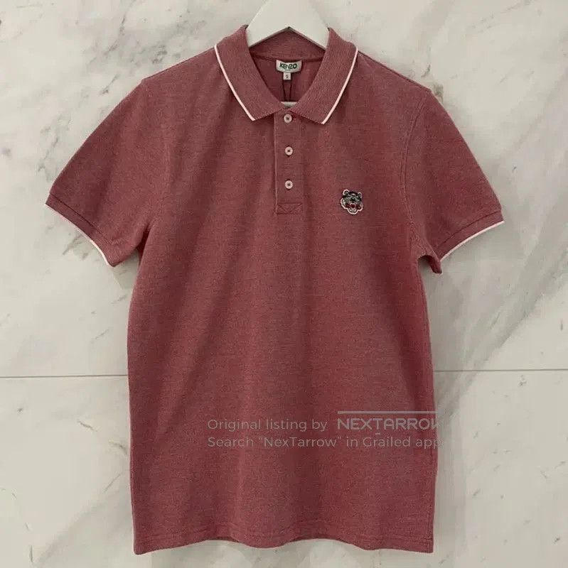 Kenzo KENZO Pink Cotton Tiger Head Short Sleeve Top . Size US S / EU 44-46 / 1 - 1 Thumbnail