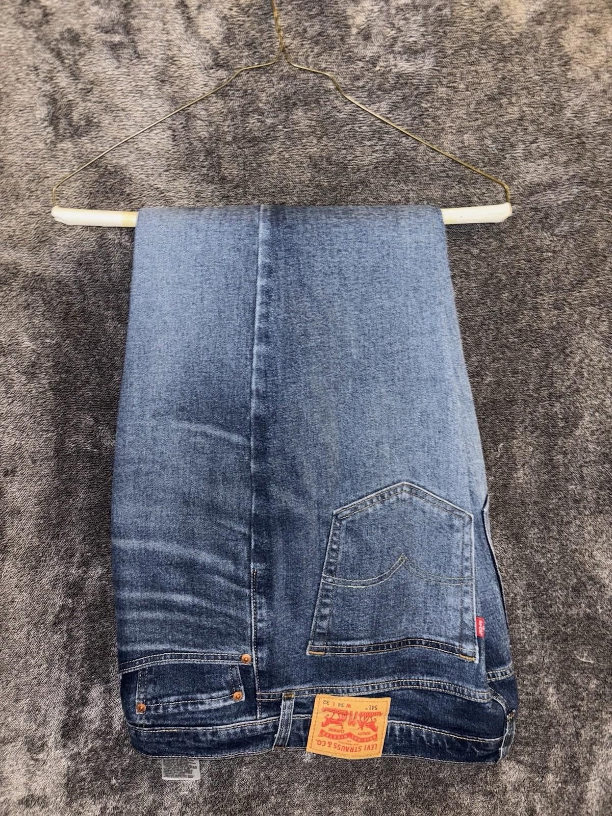 Levi's Vintage Levi’s 541 Athletic Straight Jeans Mens 34x32 Denim Size US 34 / EU 50 - 1 Thumbnail
