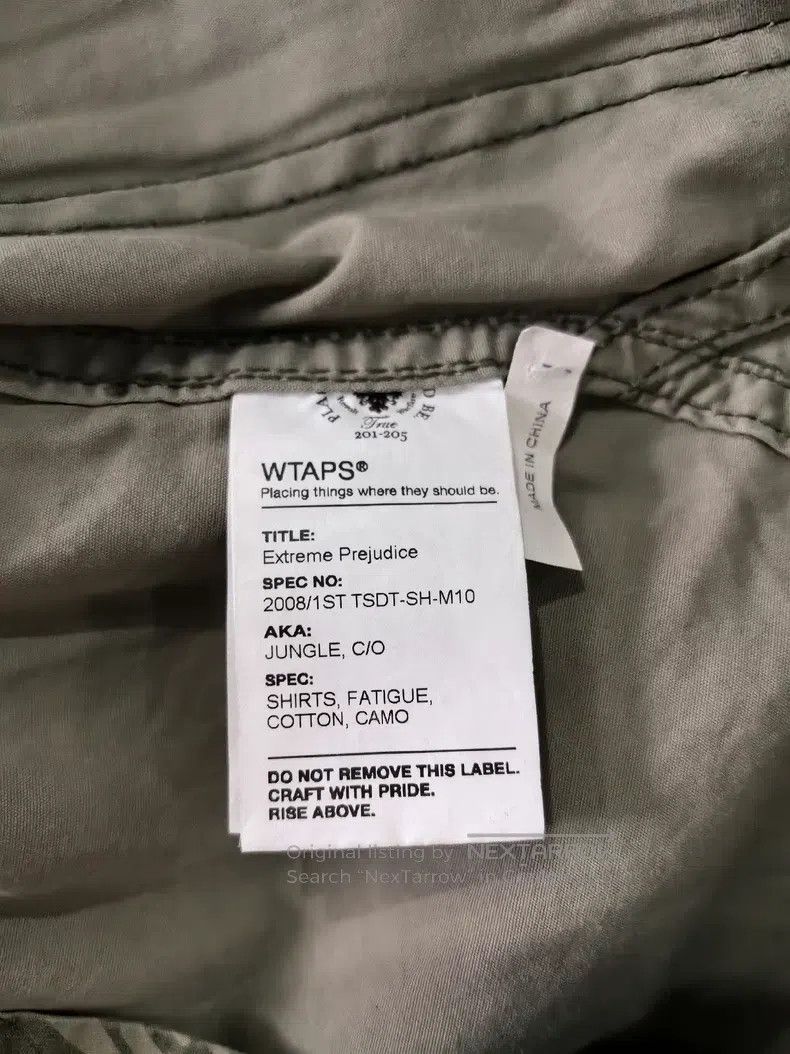 Wtaps Wtaps Tiger Camouflage Four-Pocket Vest Size US S / EU 44-46 / 1 - 4 Thumbnail
