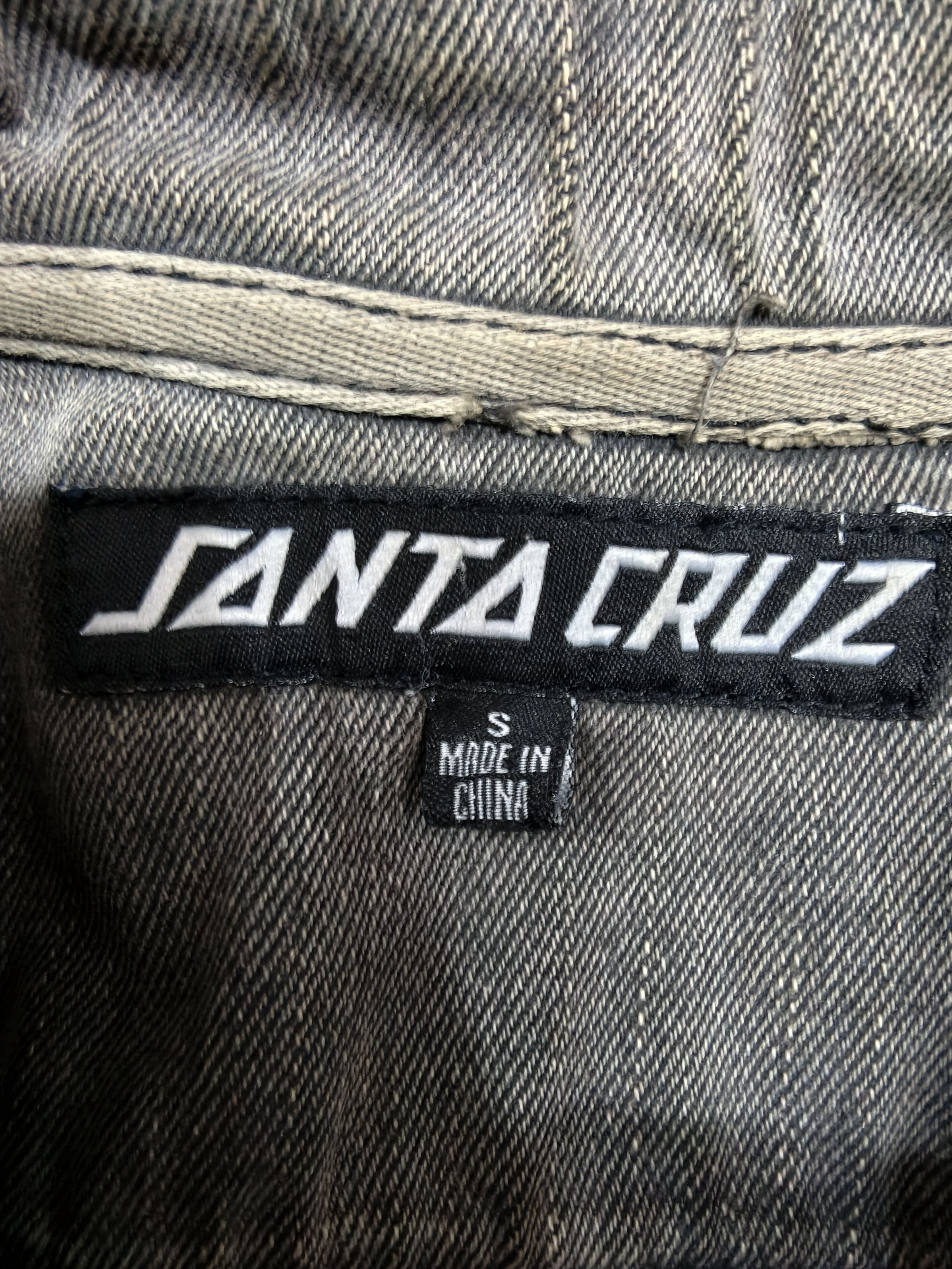 Santa Cruz Skateboards RARE‼️Santa Cruz Denim jacket Size US S / EU 44-46 / 1 - 3 Thumbnail