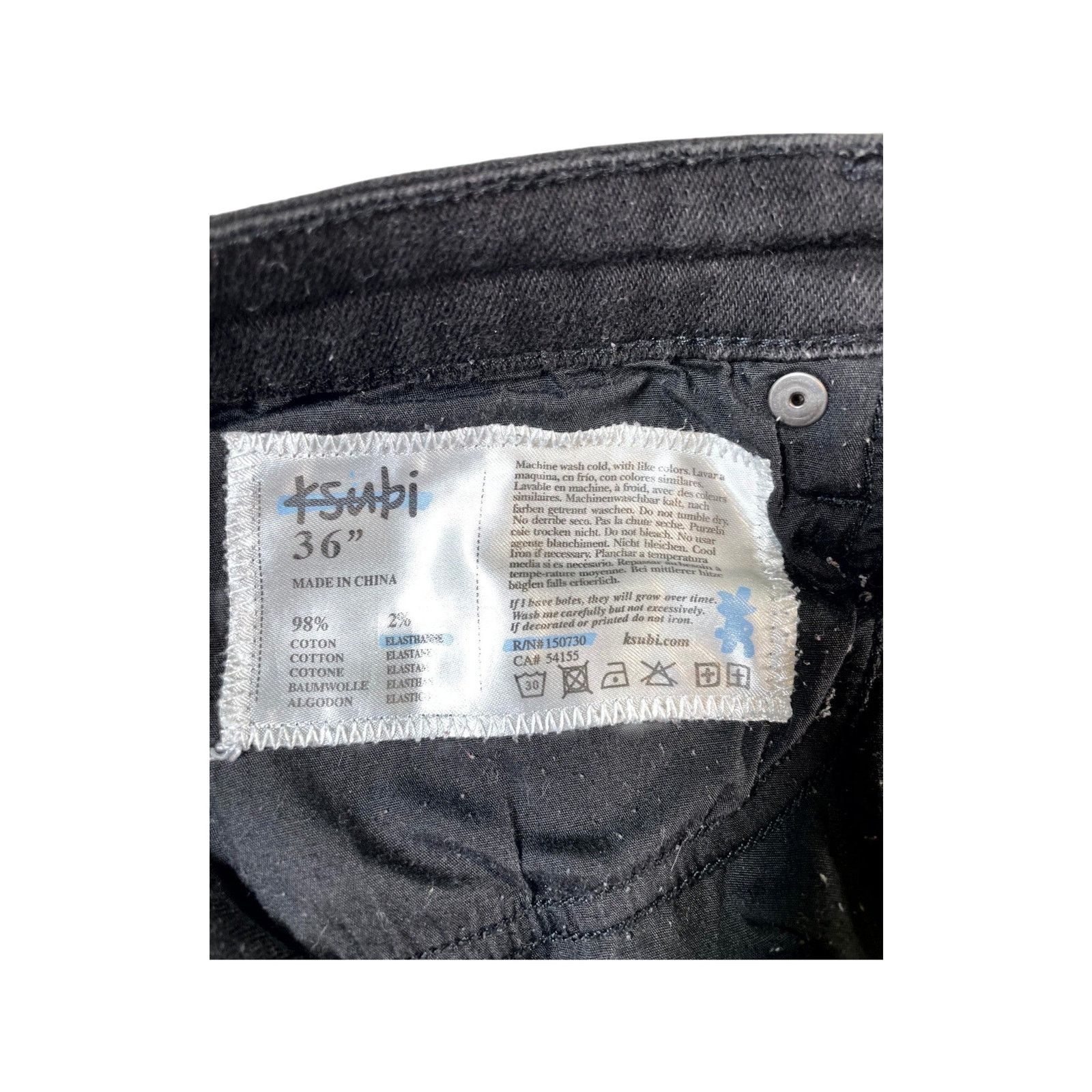 Ksubi Ksubi Jeans Ripped Black Jeans Size US 36 / EU 52 - 7 Thumbnail