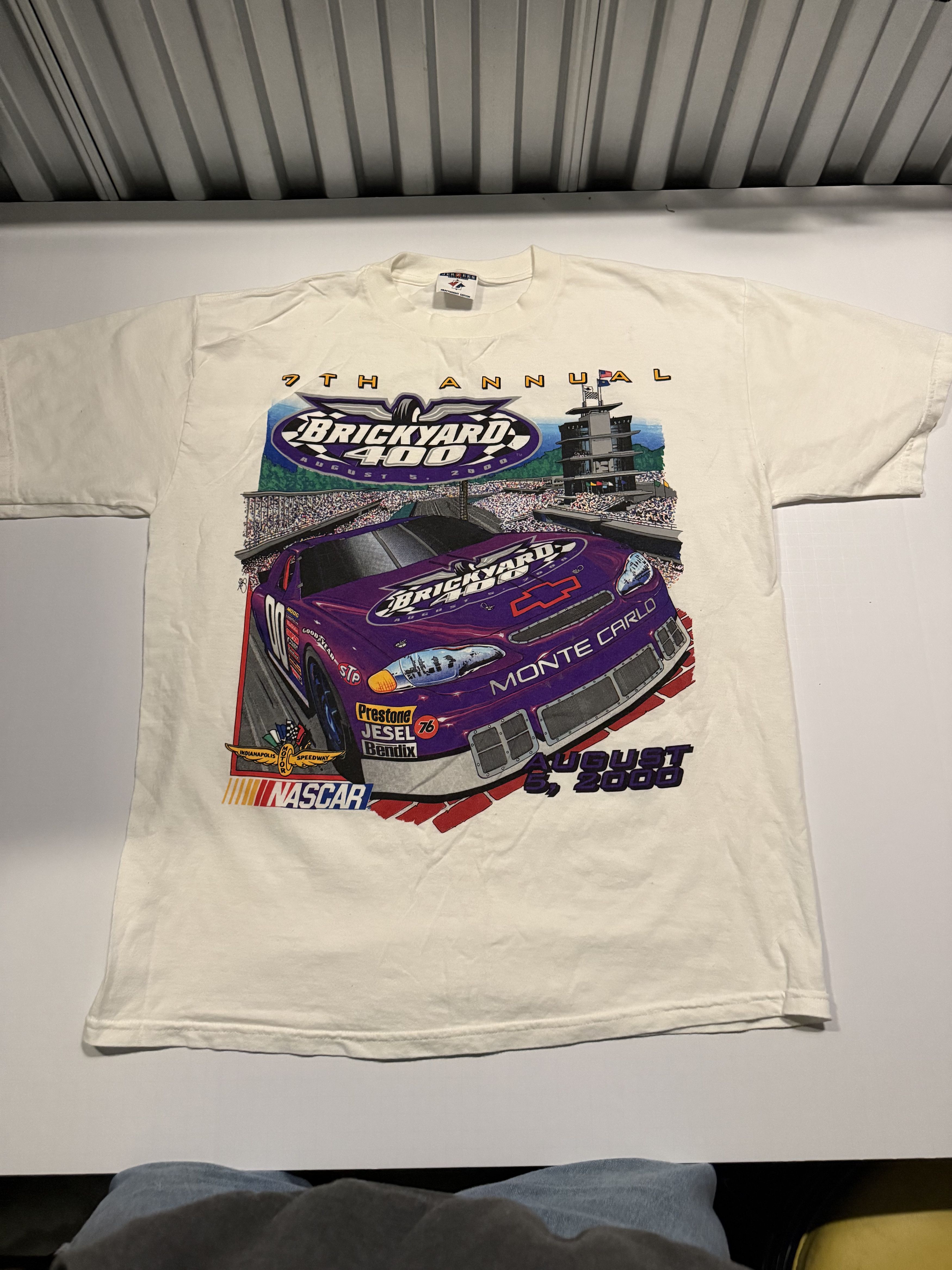 Other Vintage 2000 NASCAR “7th Annual Brickyard 400” tee Size US L / EU 52-54 / 3 - 1 Thumbnail