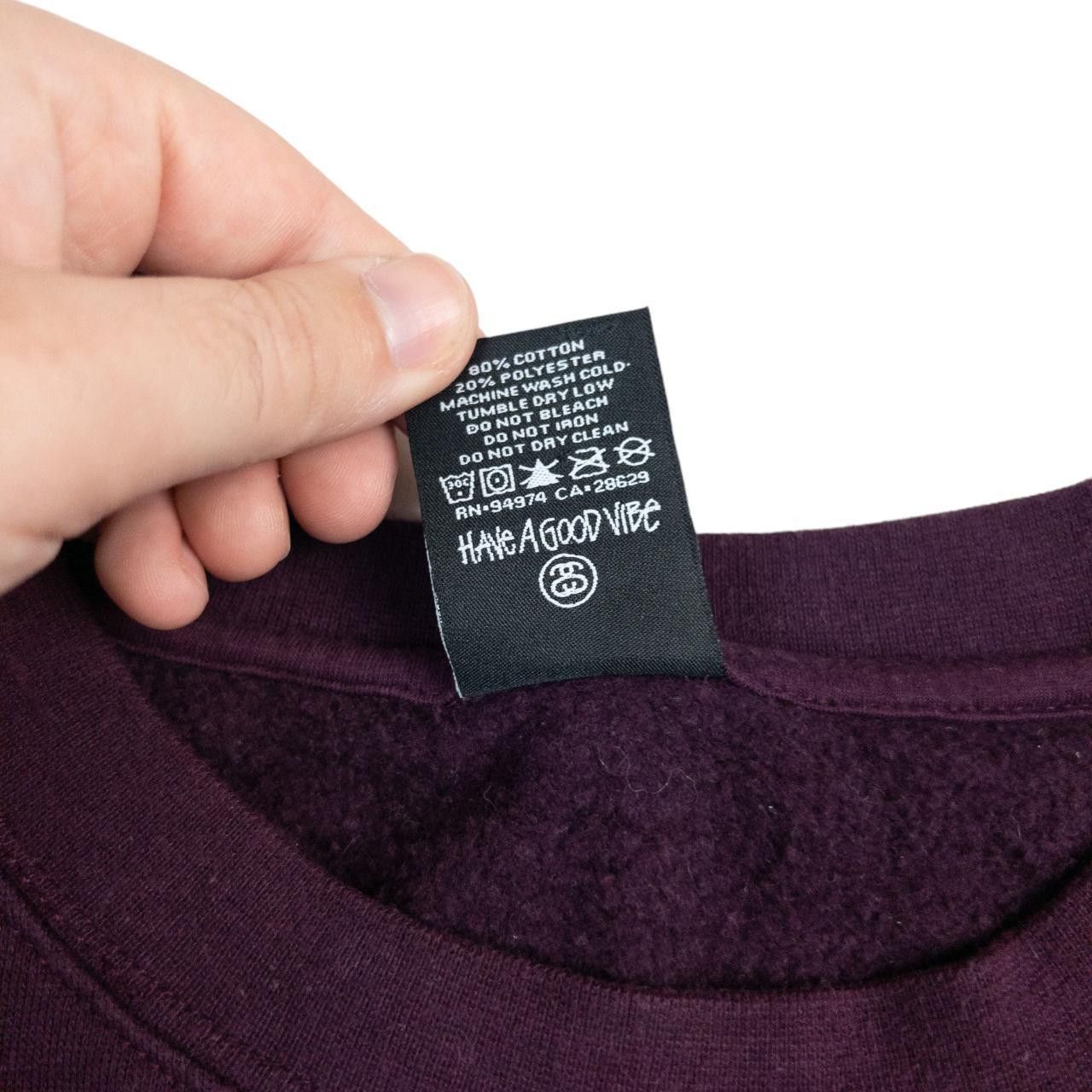 Stussy Vintage Stussy Logo Sweatshirt Size M Size US M / EU 48-50 / 2 - 6 Thumbnail