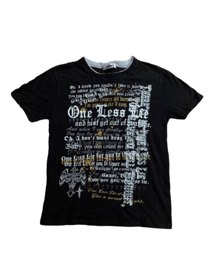 If Six Was Nine × Japanese Brand × Le Grande Bleu (L.G.B.) Sagres one less life poem shirt Size S / US 4 / IT 40 - 1 Thumbnail