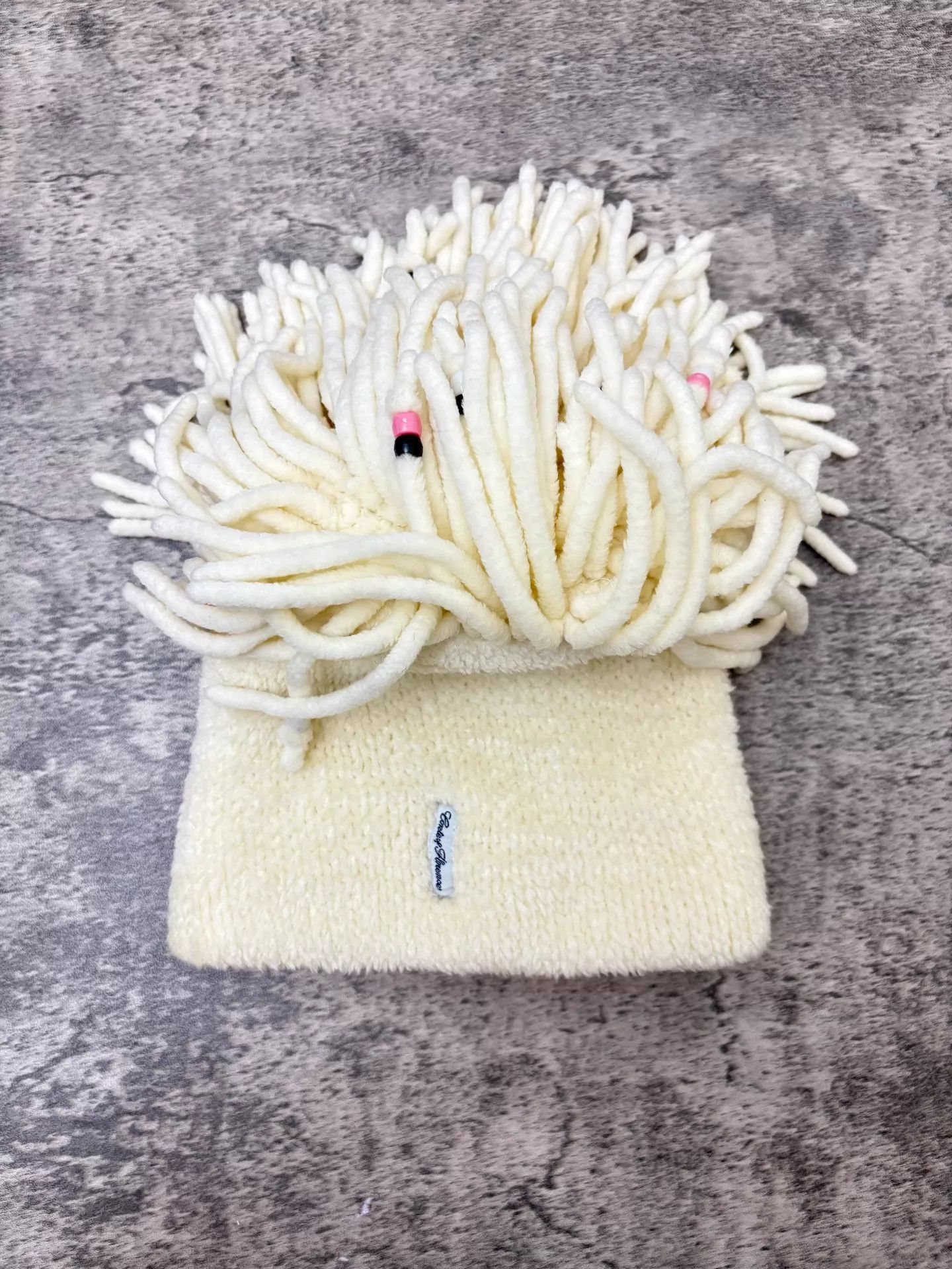 Conte of Florence Conte of Florence Vintage Wig-Style Tassel Knit Hat Size ONE SIZE - 4 Thumbnail