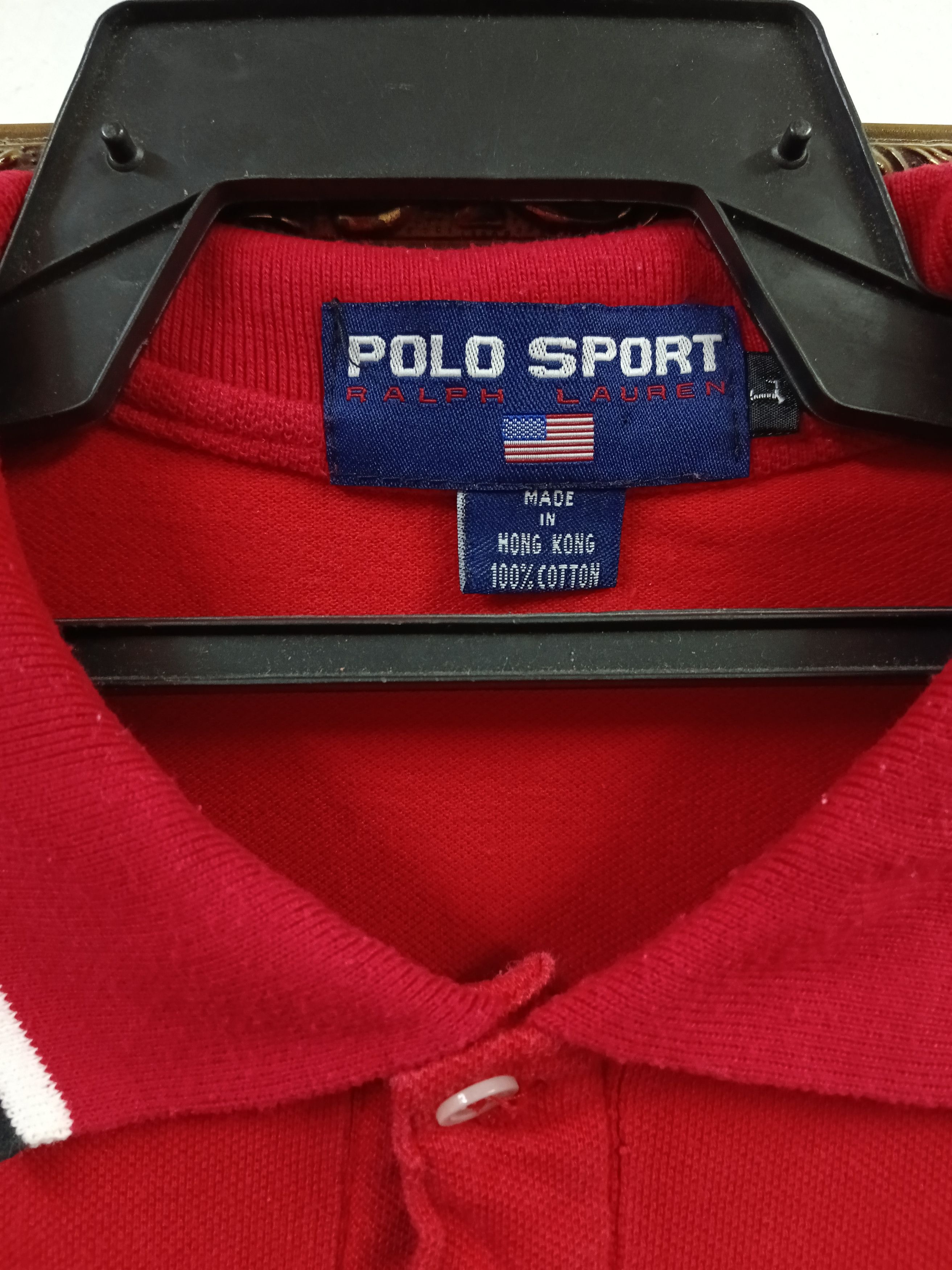 Polo Ralph Lauren × Ralph Lauren × Vintage 90s POLO SPORT MULTICOLOUR Size US L / EU 52-54 / 3 - 4 Thumbnail