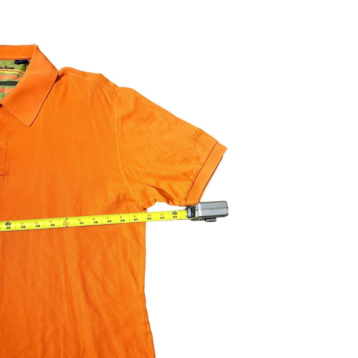Robert Graham × Vintage Robert Graham Shirt Mens XL Orange Size US XL / EU 56 / 4 - 3 Thumbnail