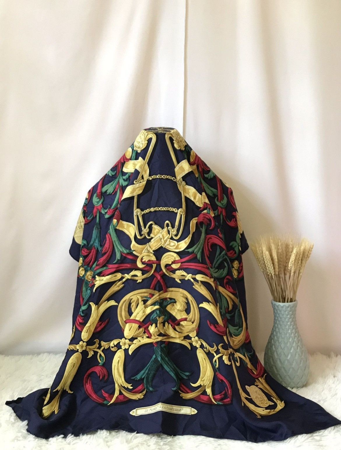 Hermes Hermes Paris Le Mors “A La Conetable” Silk Scarf Size ONE SIZE - 2 Thumbnail