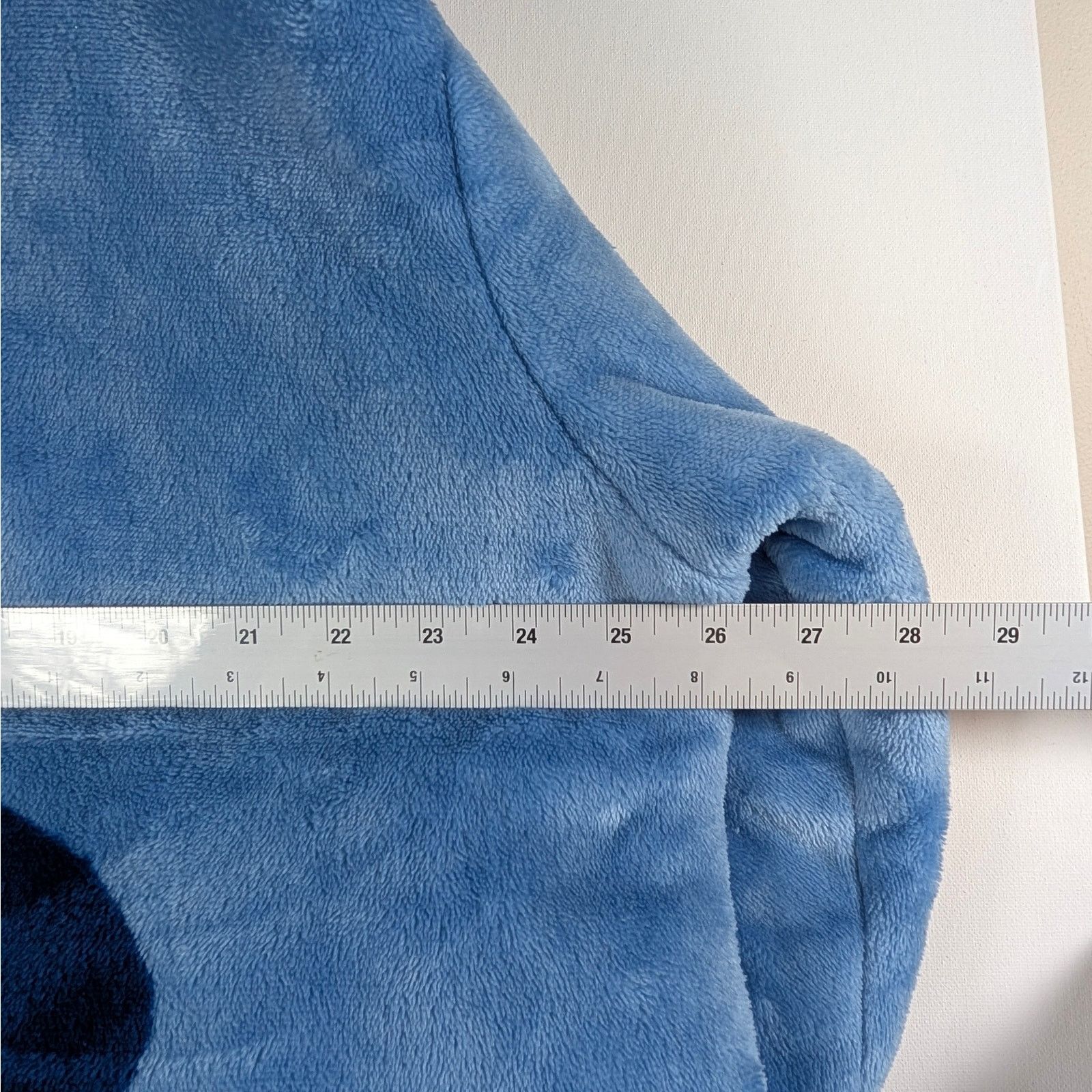 Disney Disney Stitch Plush Hooded Wearable Blanket One Size Blue Size ONE SIZE - 7 Thumbnail