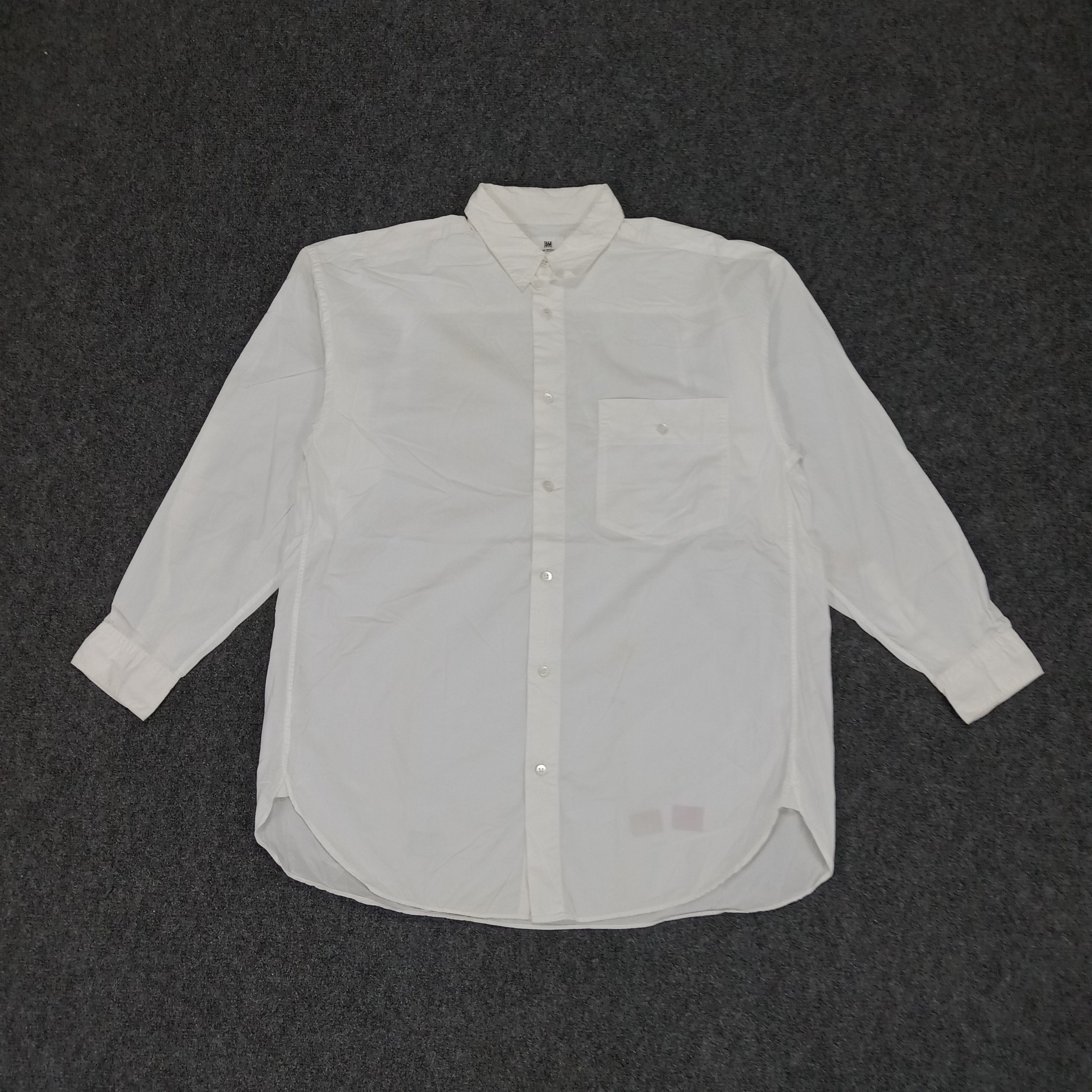 Issey Miyake × Japanese Brand × Versace Issey Miyake Japanese Designer Shirt Button Up Size US L / EU 52-54 / 3 - 1 Thumbnail