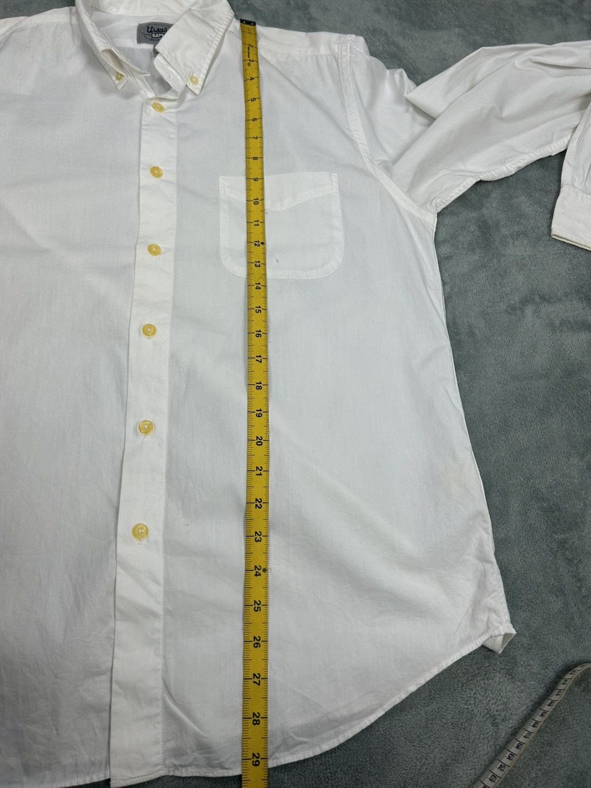 Bape Ursus Bape Plain Shirt Button Up Size US L / EU 52-54 / 3 - 11 Thumbnail