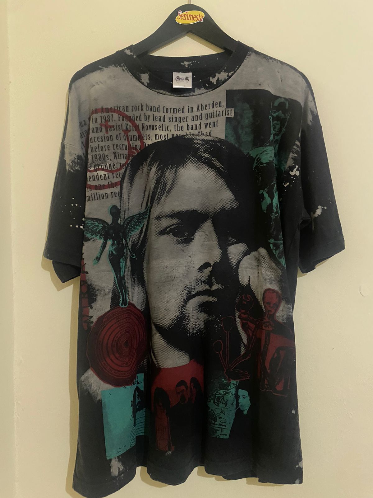 Other INSPIRED MOSQUITOHEAD KURT COBAIN THE MAN WHO SOLD THE WORLD Size US XL / EU 56 / 4 - 1 Thumbnail