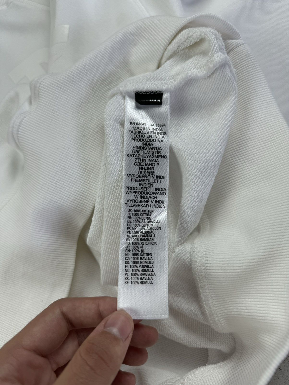 Diesel Diesel Vintage Y2K Relaxed Baggy White Big Logo Sweatshirt Size US XL / EU 56 / 4 - 10 Thumbnail