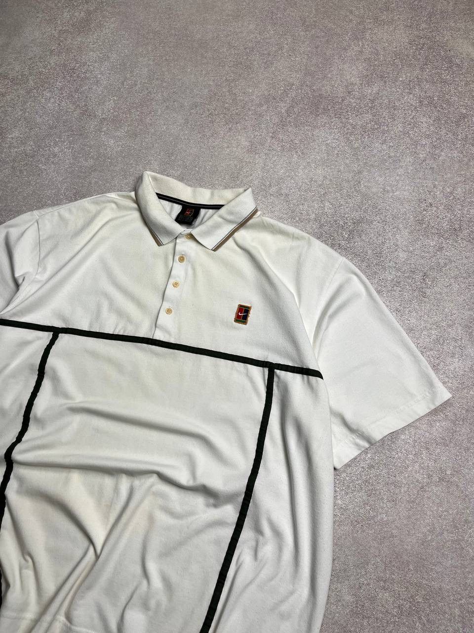 Nike VINTAGE 90s NIKE CHALLENGE COURT ANDRE AGASSI SHIRT Y2K XL Size US XL / EU 56 / 4 - 2 Thumbnail