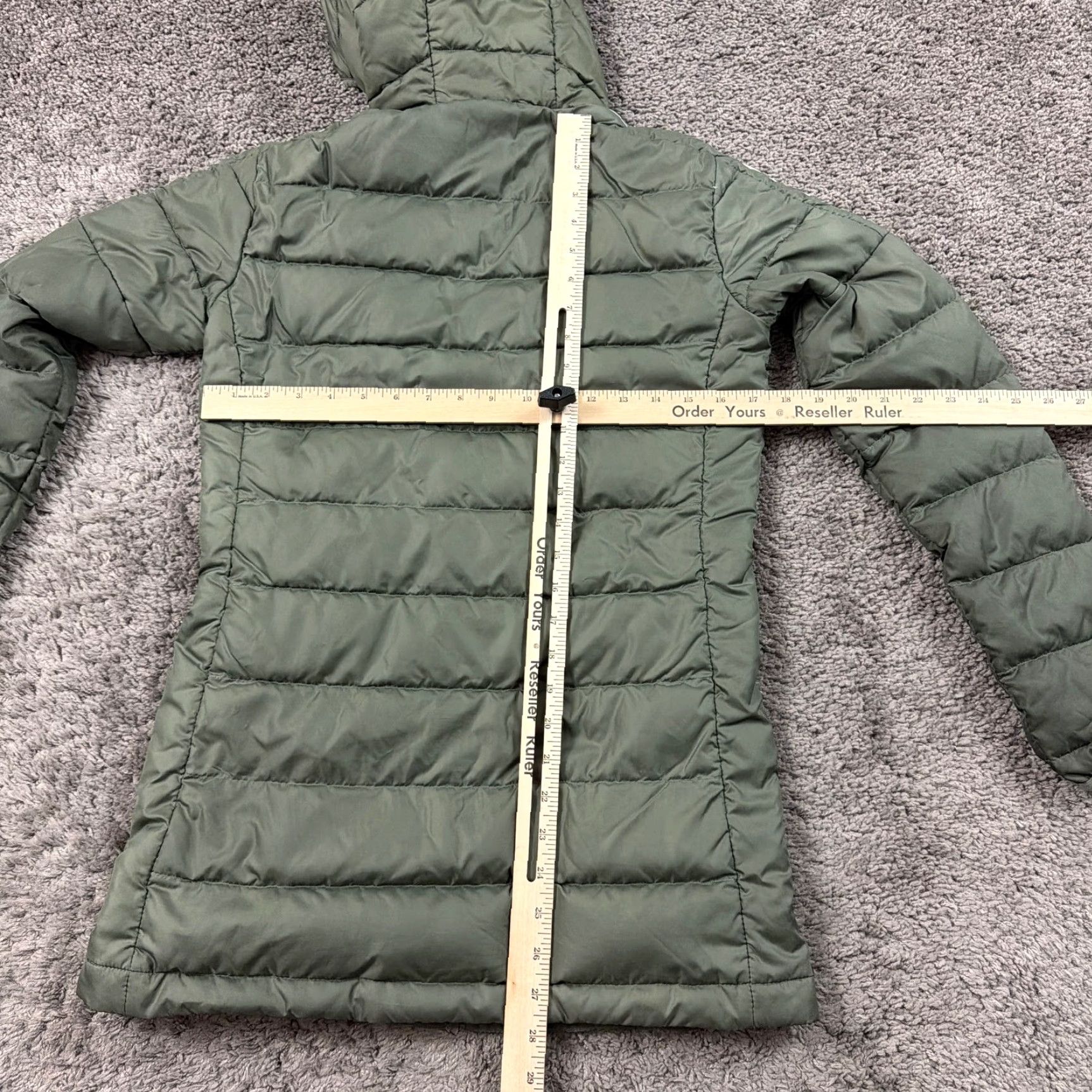 Adidas Adidas Jacket Womens XS Green Down Puffer Full Zip Quilted Outdoors Lightweight Size XS / US 0-2 / IT 36-38 - 7 Thumbnail