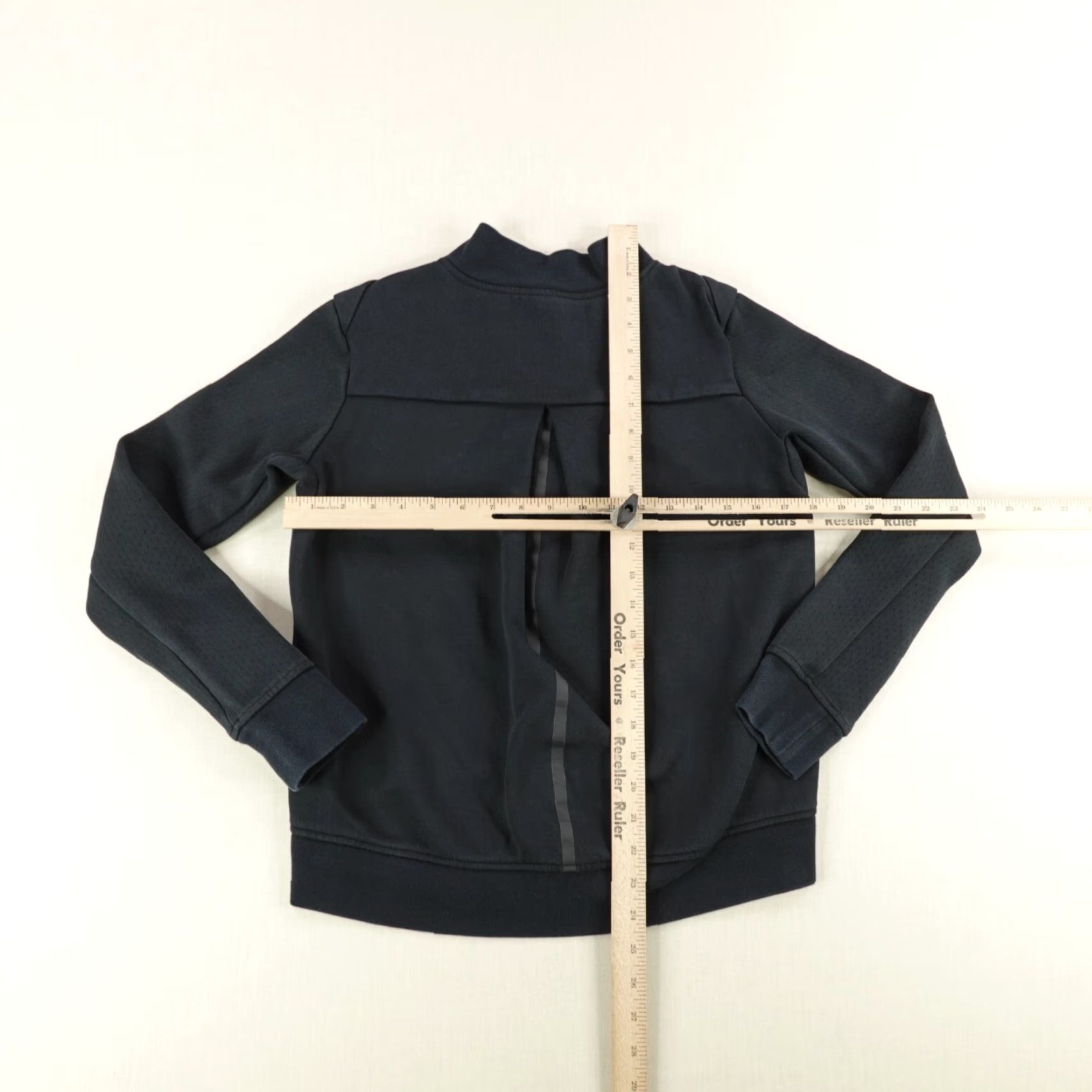 Nike VINTAGE Nike Destroyer Jacket Womens XS Black Tech Fleece Bomber Coat Zip Up Sweatshirt Size XS / US 0-2 / IT 36-38 - 7 Thumbnail