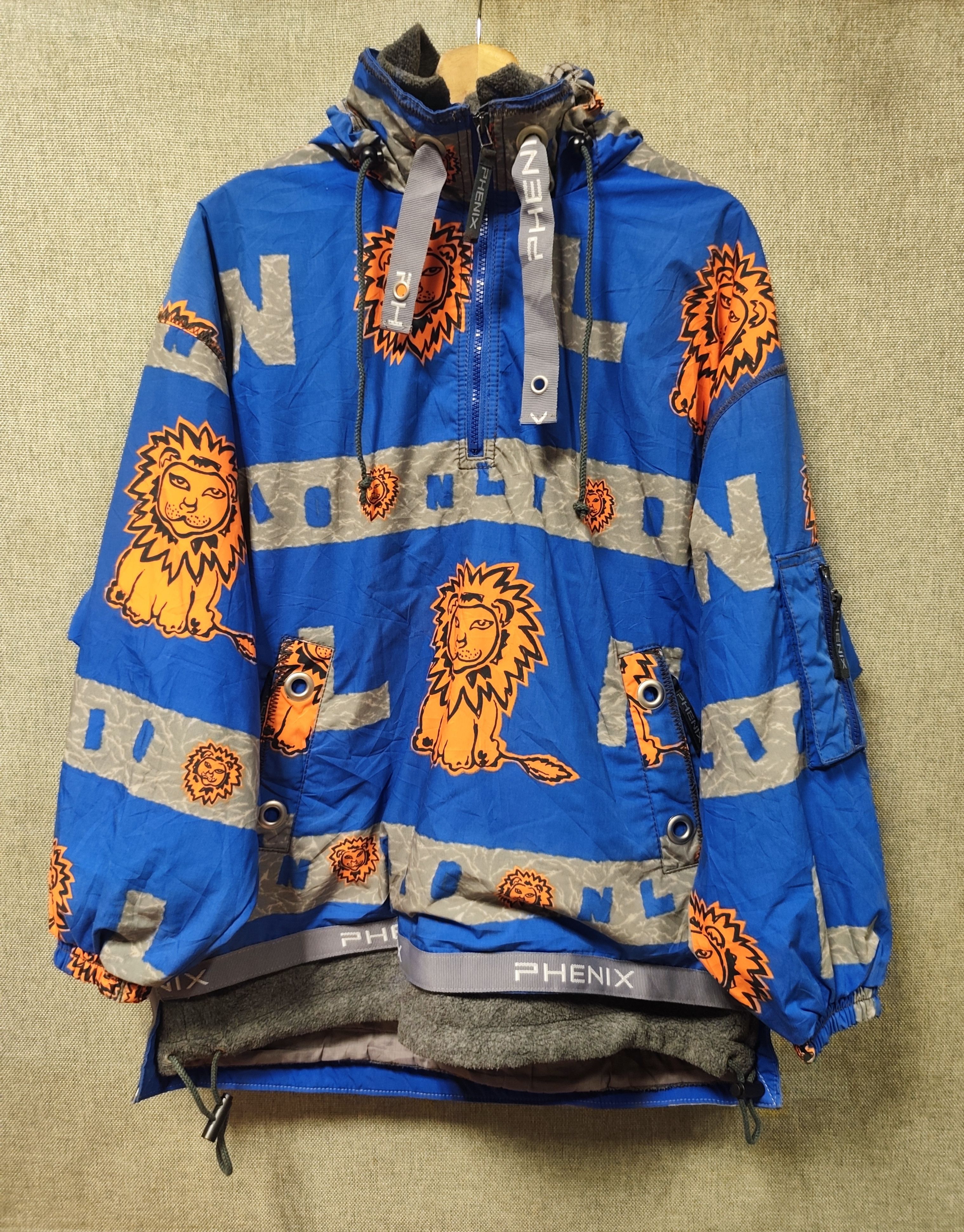 Phenix Vintage Phenix Lion All Over Print Ski Jacket Size US XL / EU 56 / 4 - 1 Thumbnail