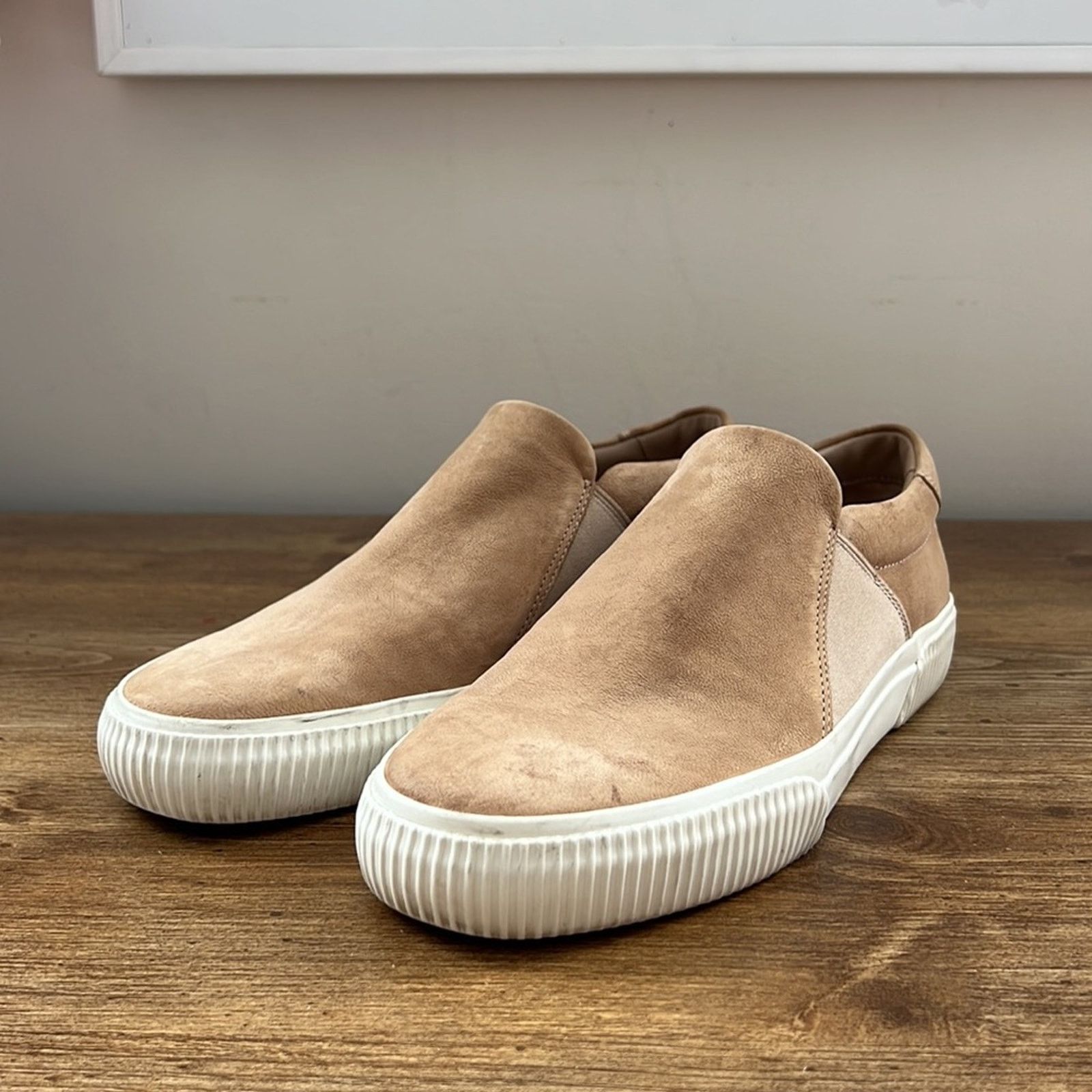 Vince Vince Goring Knox Round Toe Platform Slip On Sneakers Size US 8 / IT 38 - 3 Thumbnail