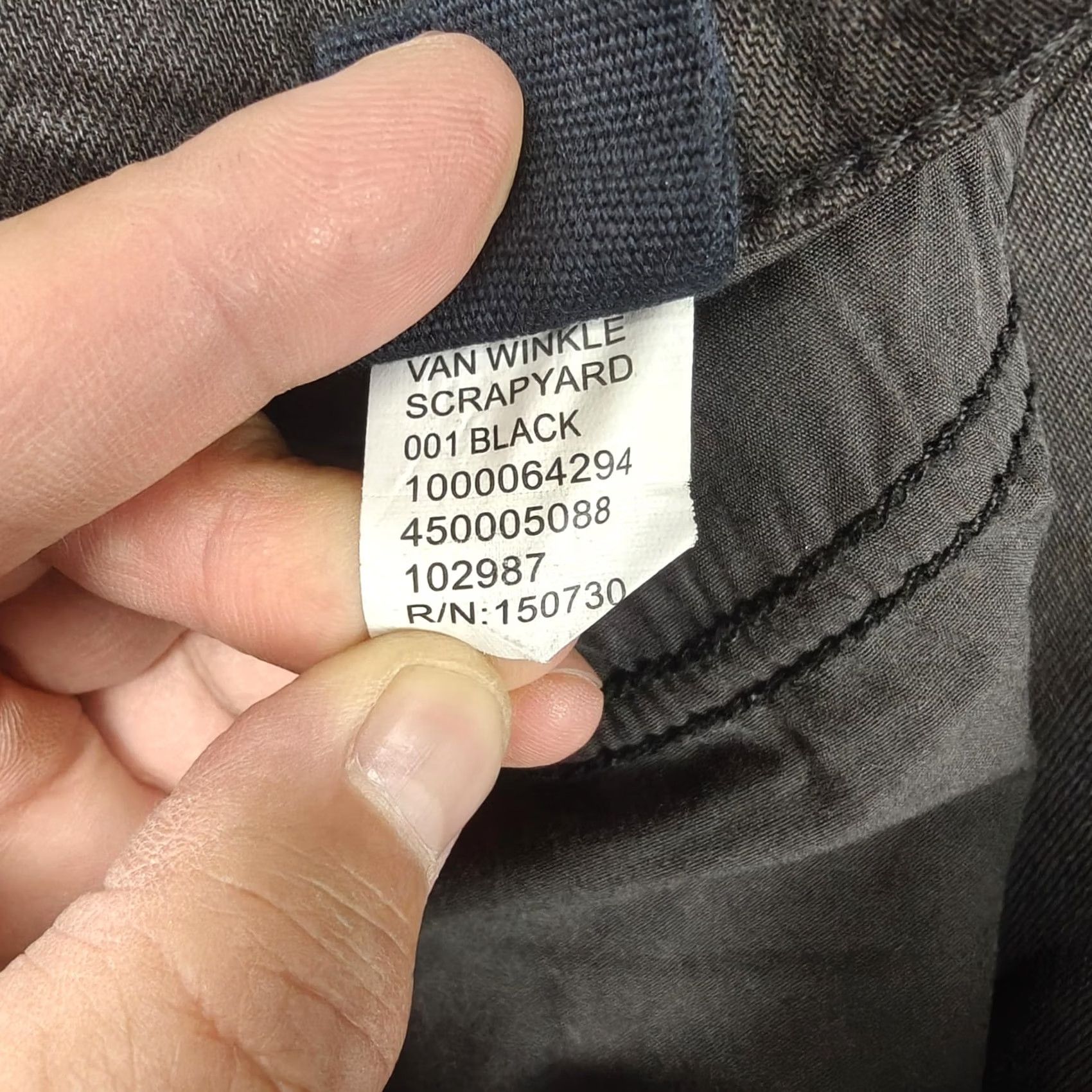 Ksubi VINTAGE Ksubi Van Winkle Scrapyard Jeans Mens 29x32 Black Slim Stretch Denim Charcoal Size US 29 - 5 Thumbnail