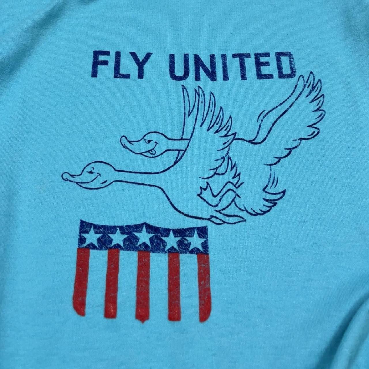 Vintage Vintage Fly United Parody Sex Shirt Size US L / EU 52-54 / 3 - 2 Thumbnail