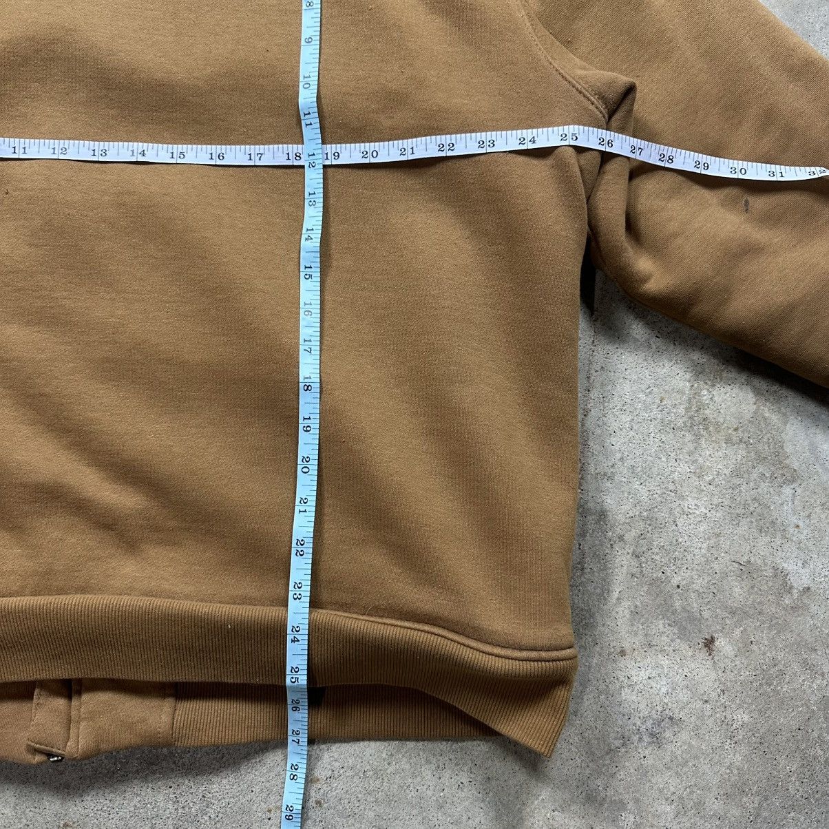 Wrangler Vintage Y2K Tan Wrangler Workwear Sherpa Lined Zip Up Hoodie Size US XL / EU 56 / 4 - 12 Thumbnail