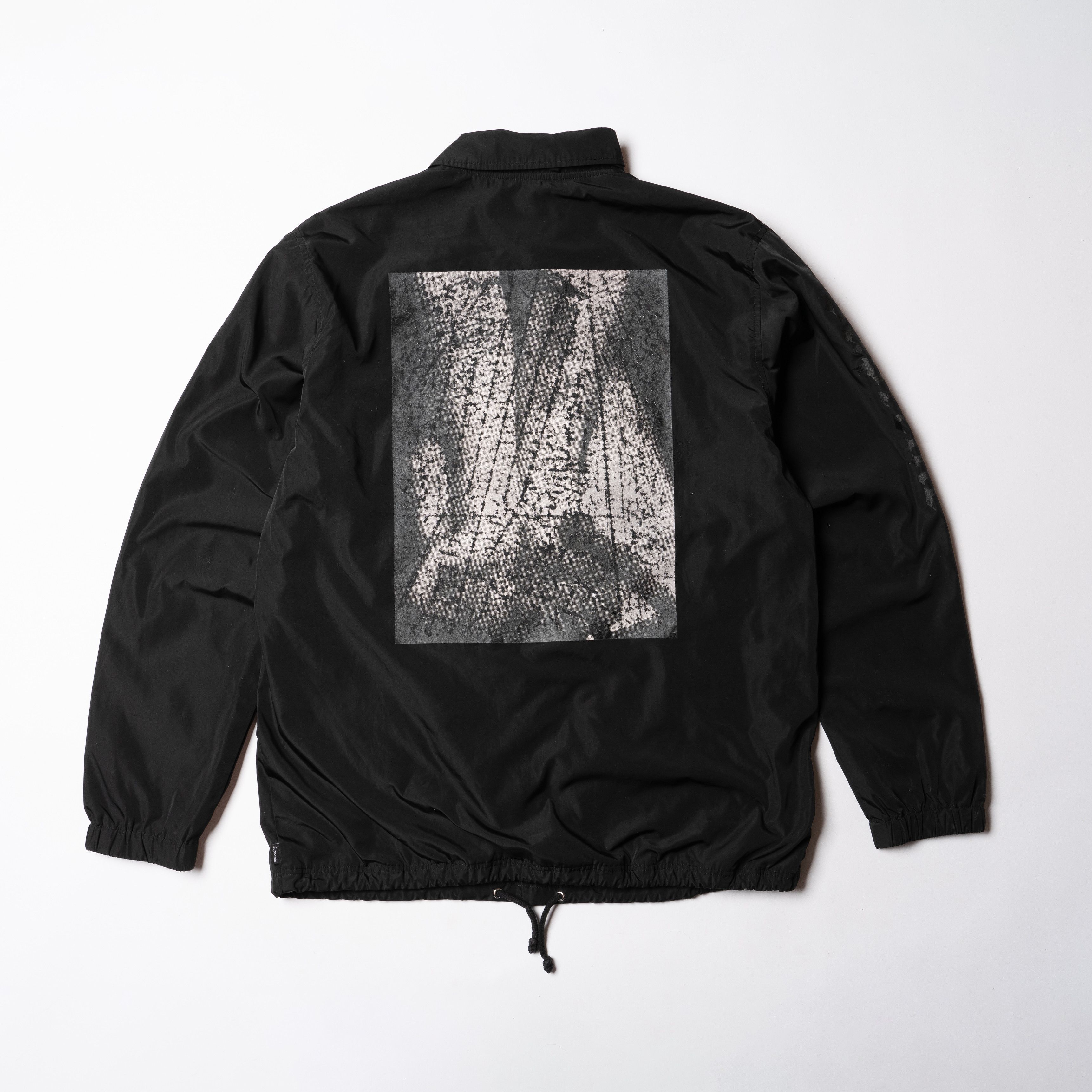 Supreme × Vintage FW14 Supreme HR Giger Coaches Jacket Black