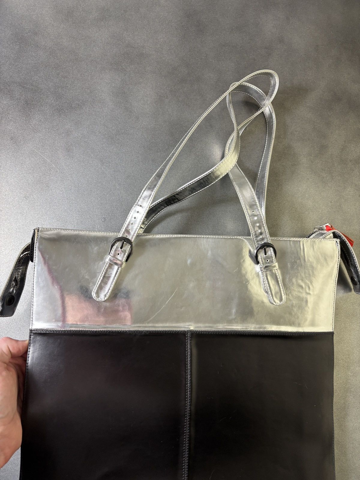 Barena Venezia × Other × SSSR Venezia Stephen Venezia Leather Tote Bag Large Metallic Vintage Bags Size ONE SIZE - 8 Thumbnail