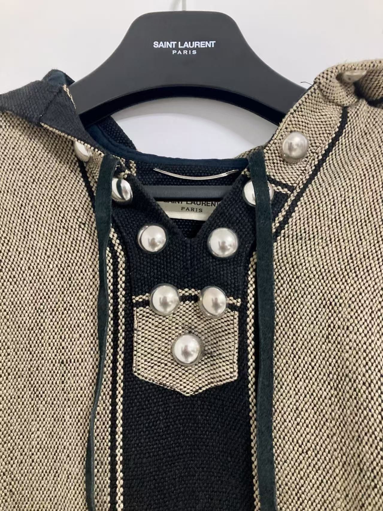 Saint Laurent Paris SAINT LAURENT PARIS BY HEDI SLIMANE 15SS GYPSY WIZARD HOODIE Size US M / EU 48-50 / 2 - 7 Thumbnail