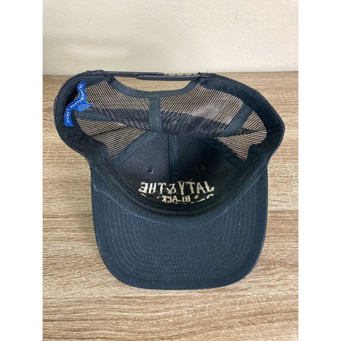 Port Authority Jaty & The Black Stallions Hat Unisex Snapback Mesh Back ... 