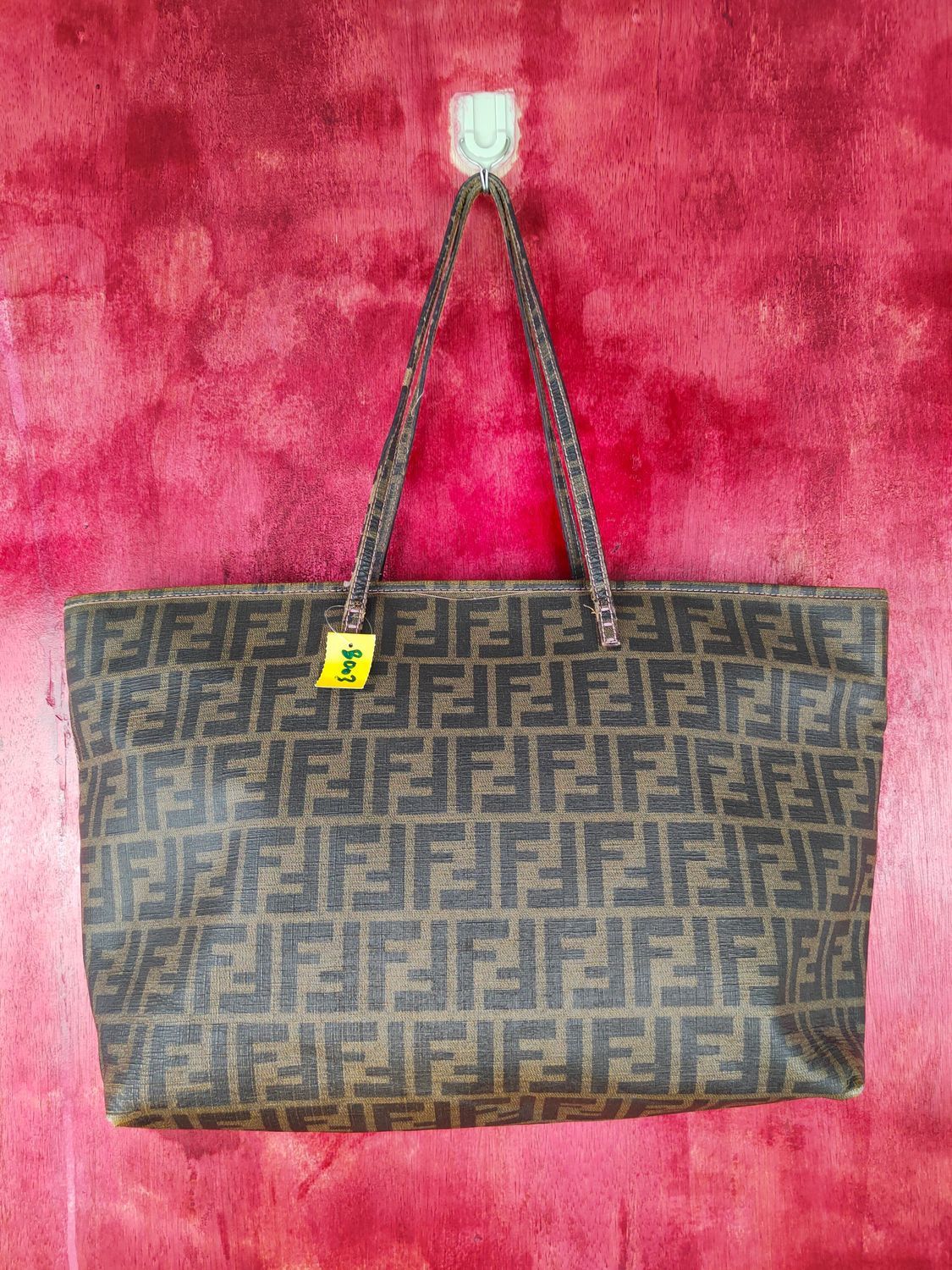 Fendi Fendi Vintage monogram Tote shoulder Bag #SB002DLAL Size ONE SIZE - 2 Thumbnail