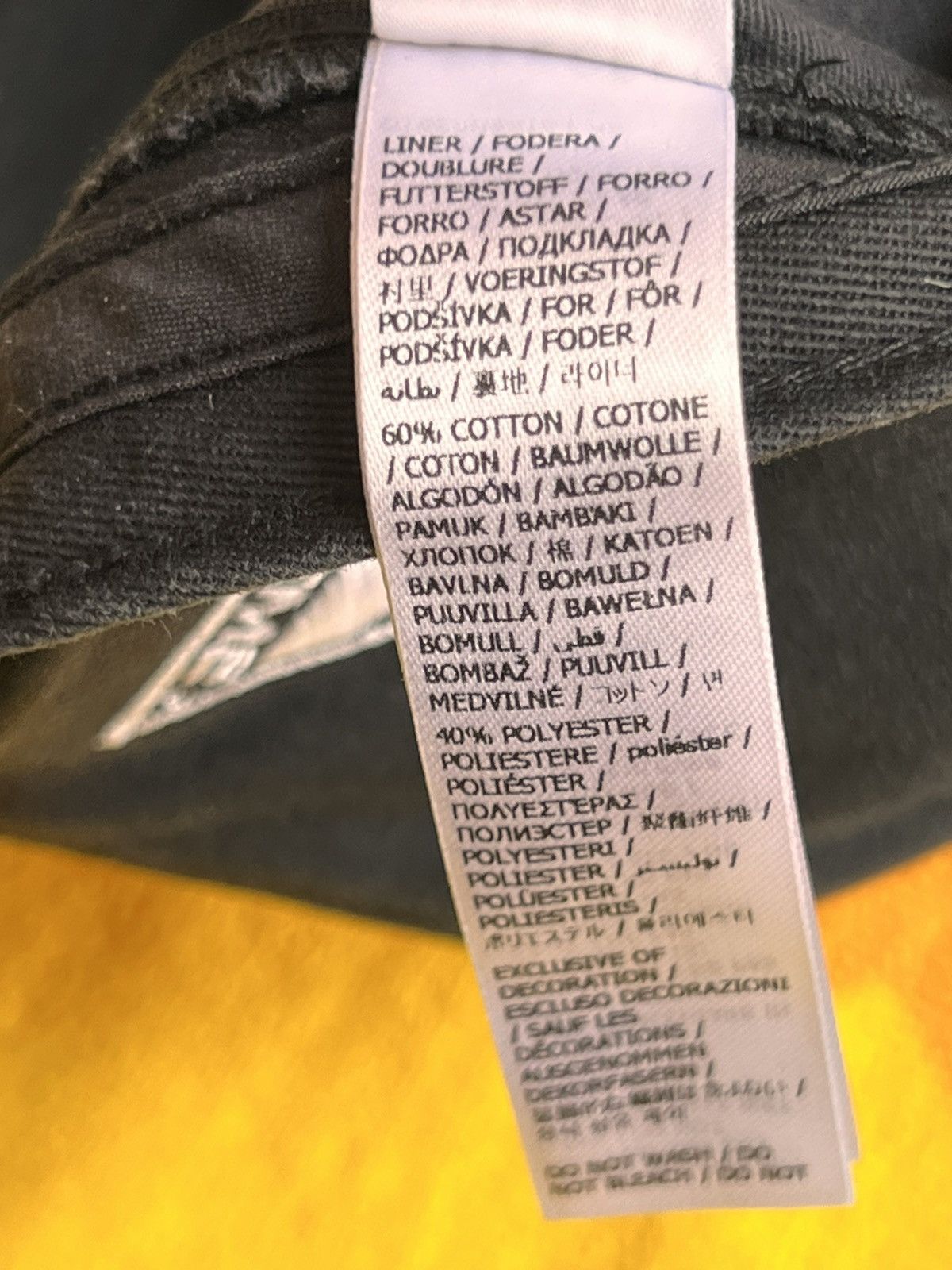 Maison Margiela × Supreme Supreme x MM6 Maison Margiela Split 6-Panel Cap Black 2026 Size ONE SIZE - 23 Thumbnail