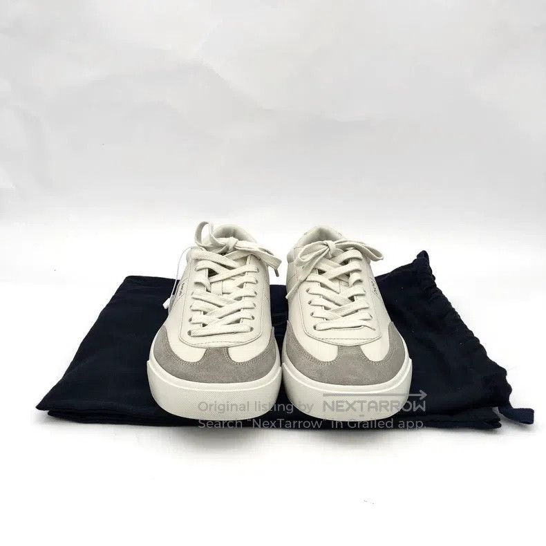 Dior Dior Greyish-white lacing casual flat board shoes German t Size US 11 / EU 44 - 9 Thumbnail