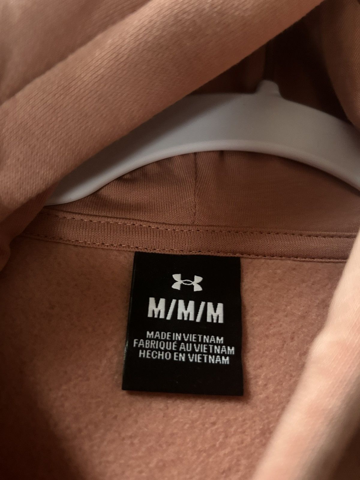 Under Armour Salmon pink Under Amour hoodie Size US M / EU 48-50 / 2 - 4 Thumbnail