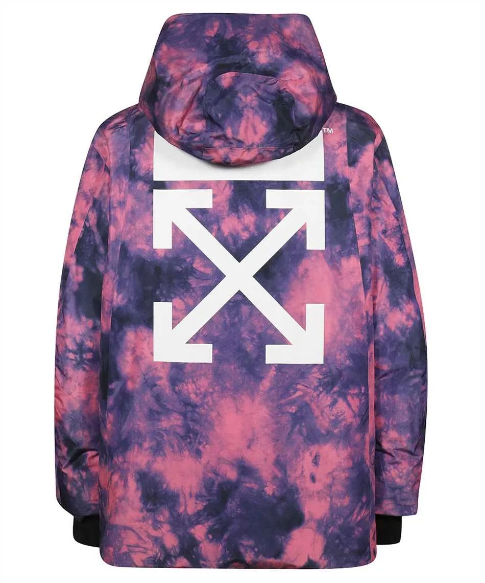Off-White o1y0225 Logo Shell Hooded Jacket in Multicolor Size US L / EU 52-54 / 3 - 3 Thumbnail