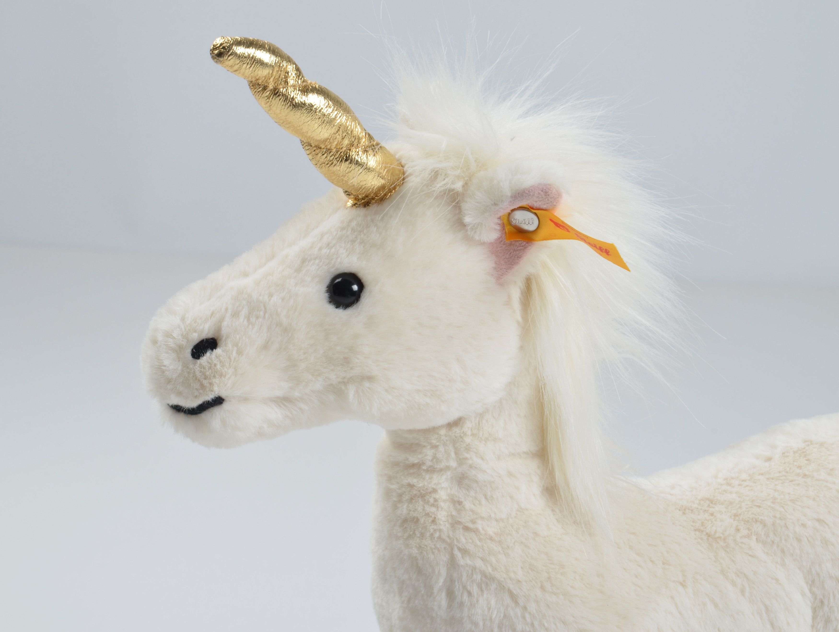 Other Steiff Plush Unicorn Stuffed Animal Gold Fantasy Soft Toy Size ONE SIZE - 2 Thumbnail