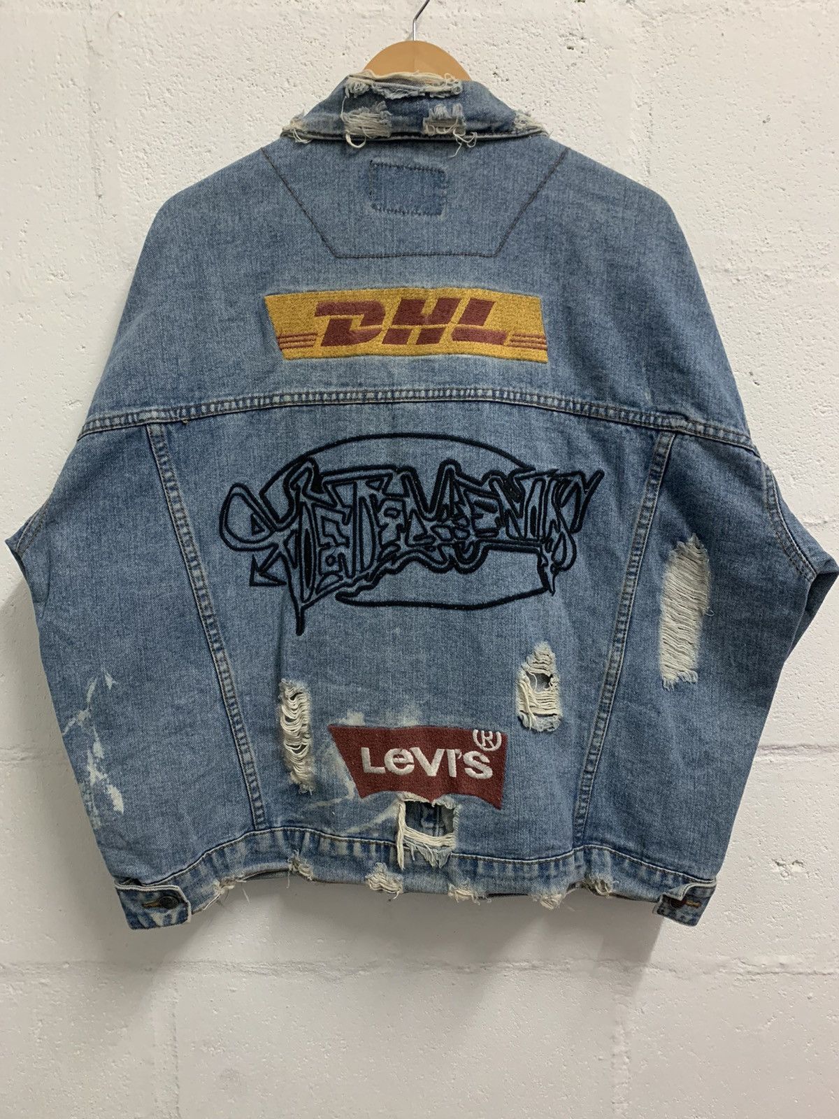 Japanese Brand Vintage Custom Distressed Jacket Size US XL / EU 56 / 4 - 8 Thumbnail