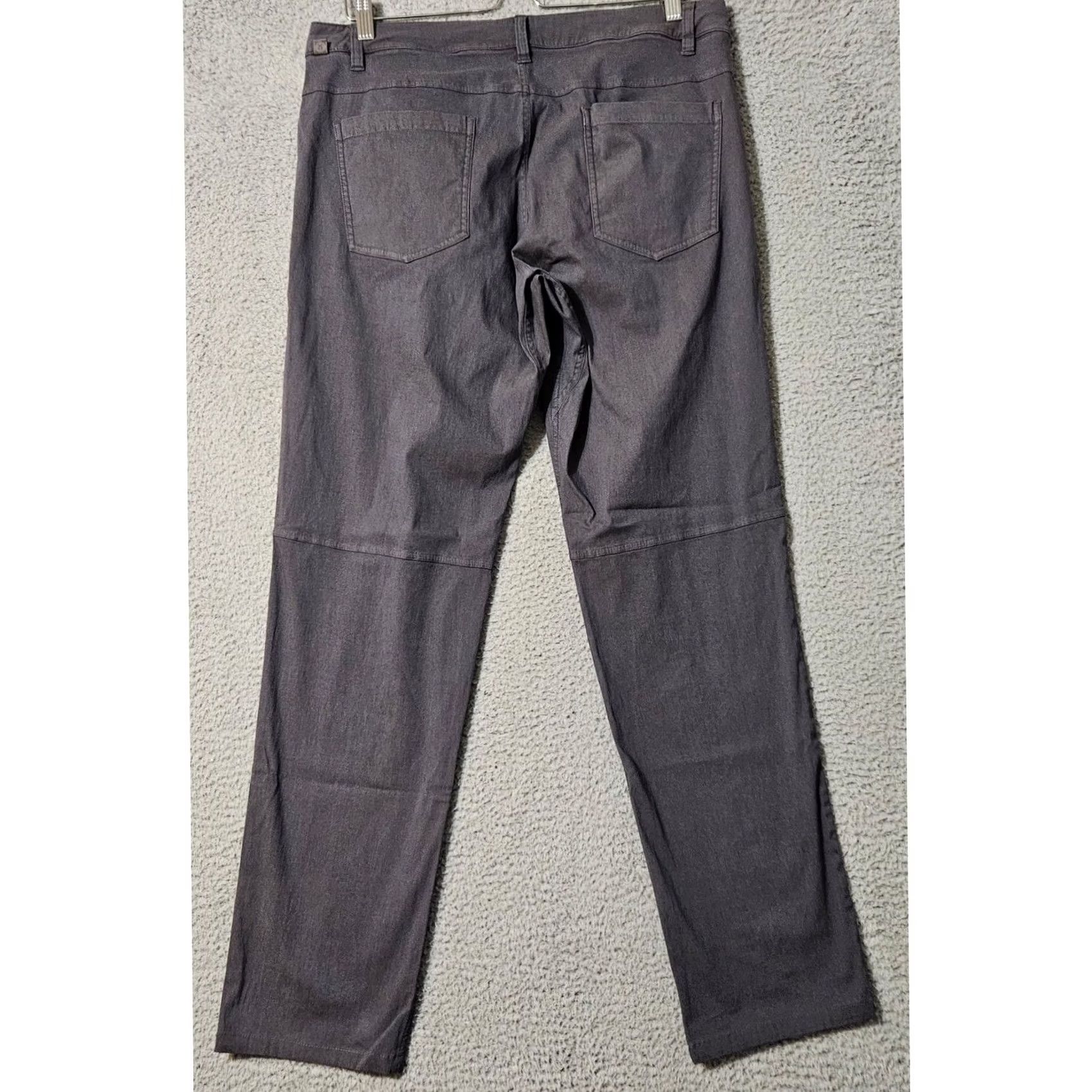 Lululemon Lululemon Mens 32 Blue Gray ABC Classic-Fit 5 Pocket Pant - Utilizeitech M5670S Size US 32 / EU 48 - 2 Thumbnail